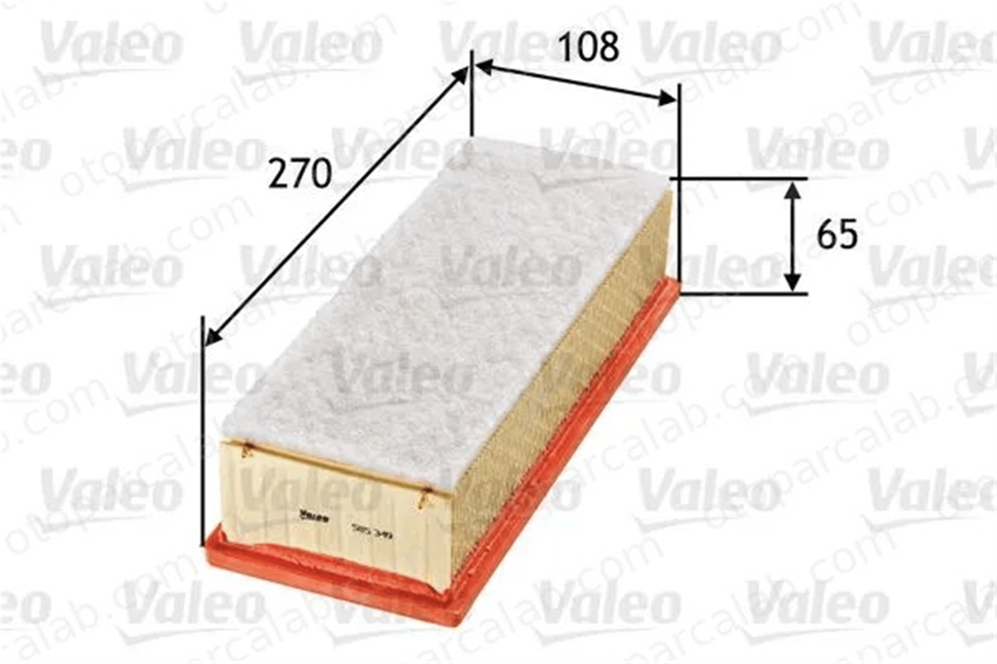 VALEO 585349 Hava Filtresi MG MG TF MGF GFE2334 PHE100420