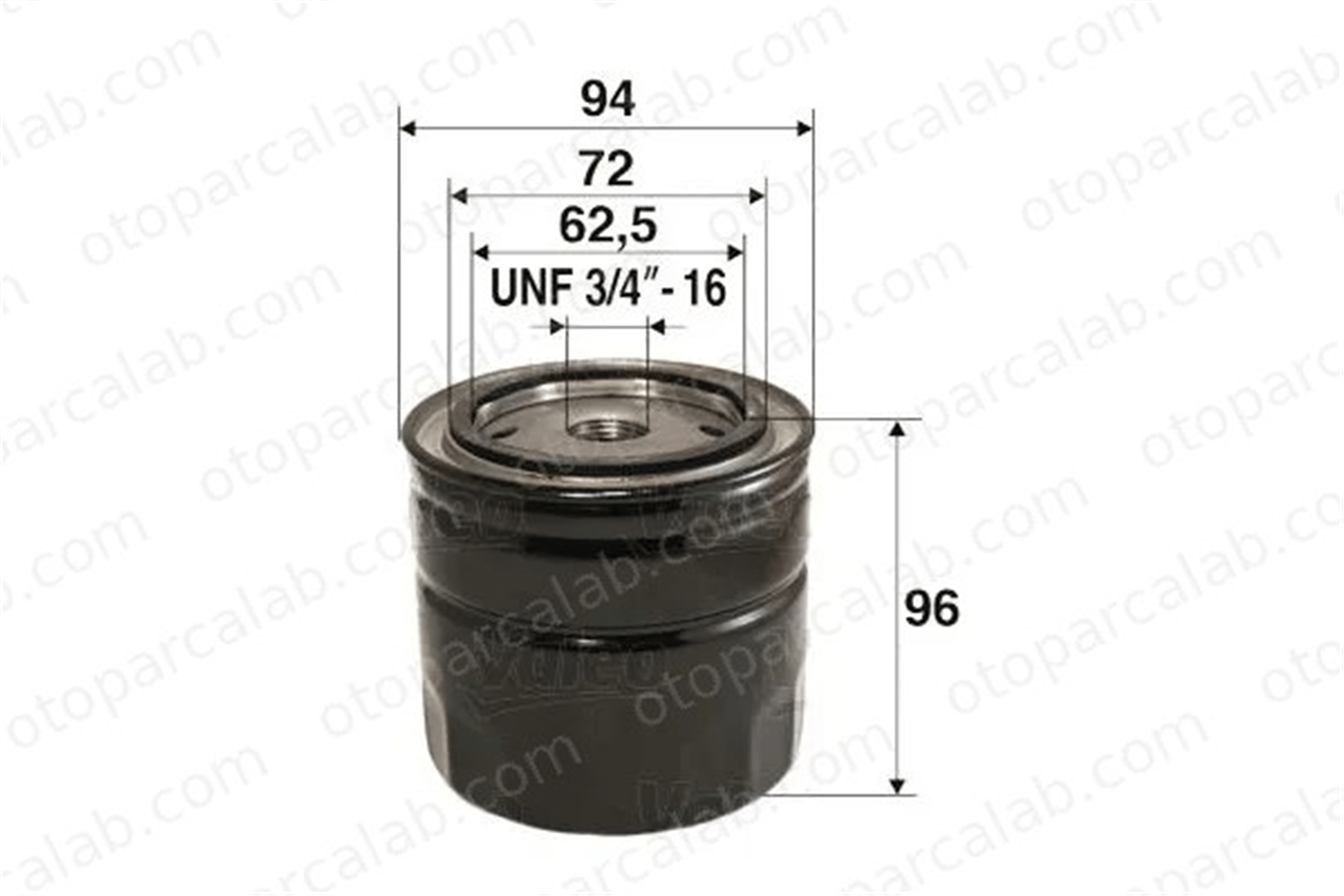 VALEO 586047 Yağ Filtresi VOLVO V70 I FORD GRANADA Turnier 1560087307 ADT32103