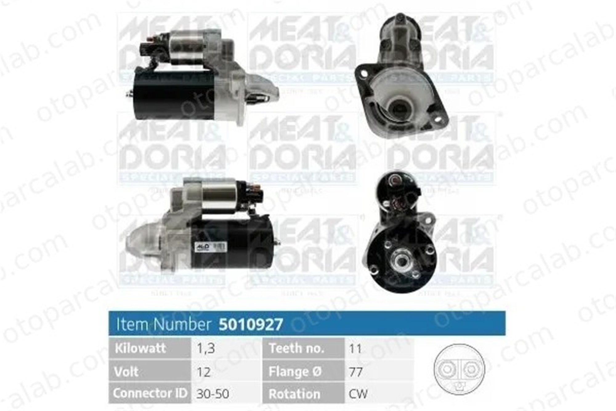 VALEO 608399 Marş Dinamosu HYUNDAI i30 i30 Station wagon 361002B302 3610028301