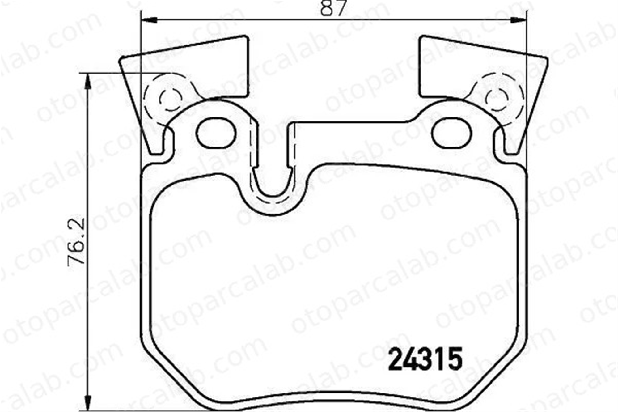 VALEO 670548 Fren Disk Balata Arka BMW 3 Touring 3 Cabrio 34216791421 34216784808