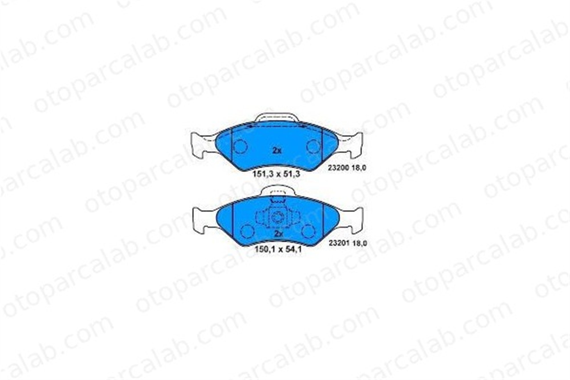 VALEO 670563 Fren Disk Balata Ön FORD FIESTA IV KA YS612K021AB 1111857