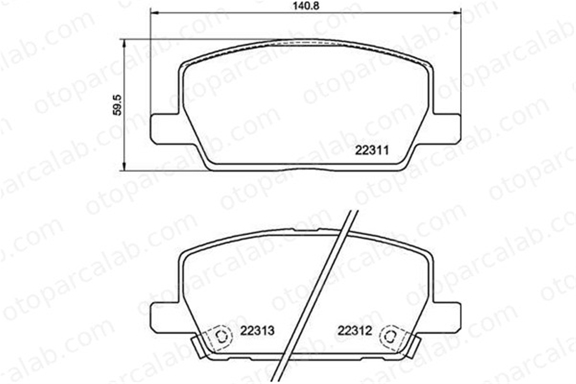 VALEO 670615 Fren Disk Balata Ön OPEL MOKKA / MOKKA X INSIGNIA B Grand Sport 42566753 84720014