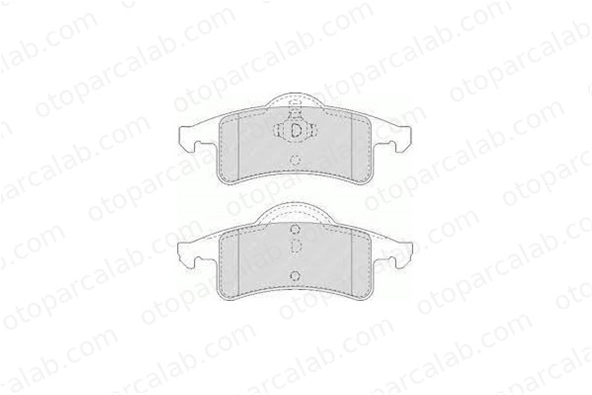 VALEO 670677 Fren Disk Balata Arka JEEP GRAND CHEROKEE II 5011970AA 5011970AB