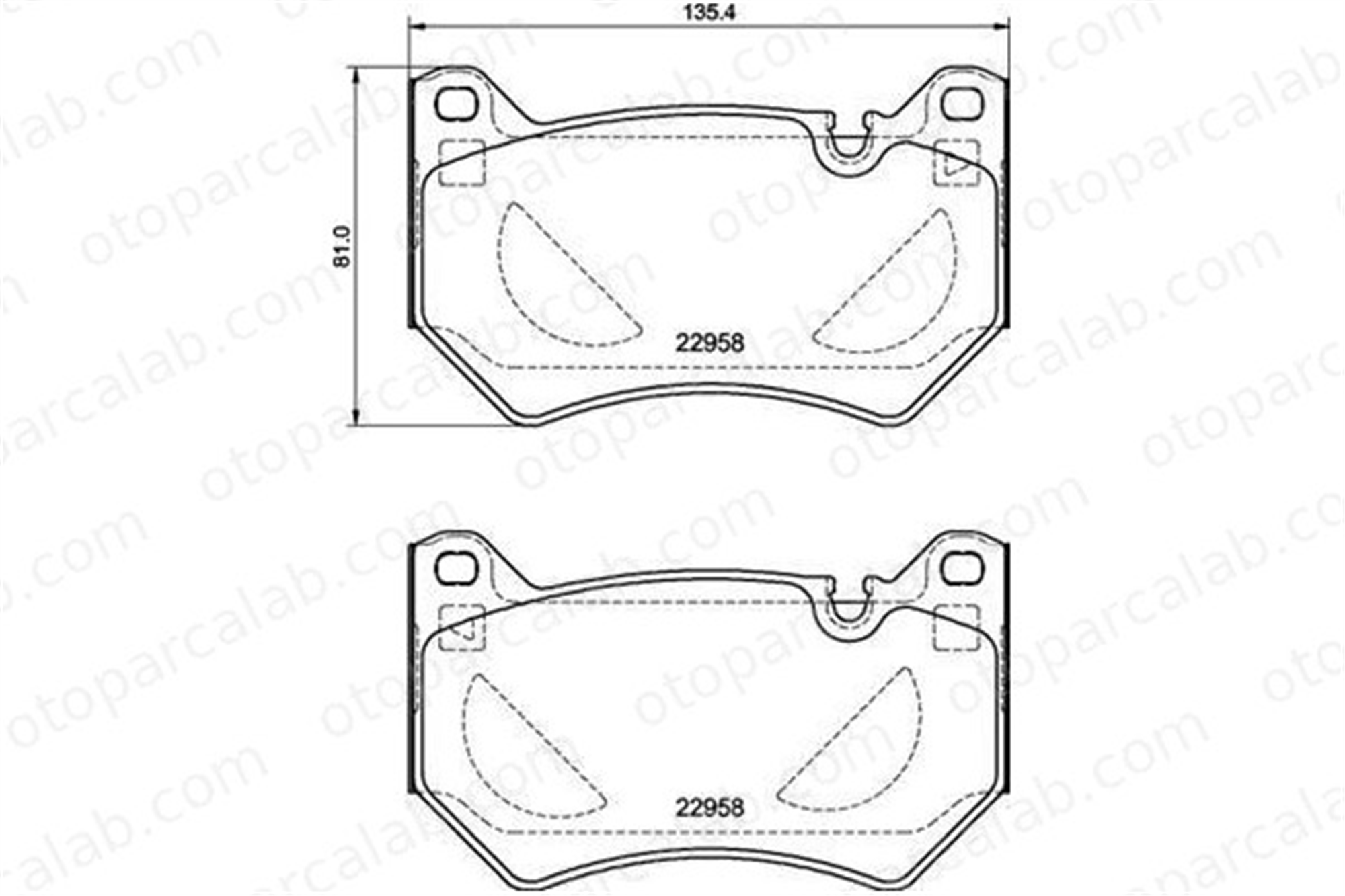 VALEO 670690 Fren Disk Balata Ön AUDI Q5 Q5 Sportback 80A698151C 80A698151H