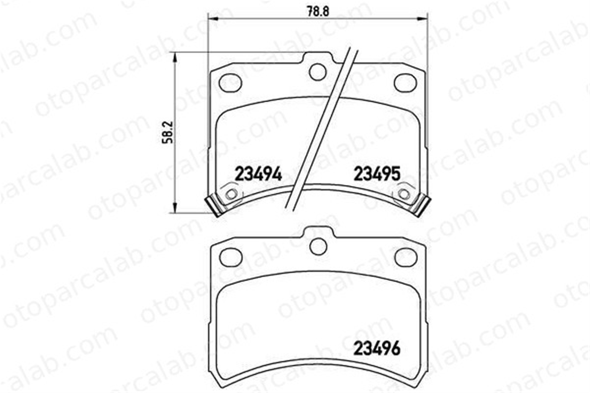VALEO 670883 Fren Disk Balata Ön DAIHATSU CUORE V 449197202 449197202000