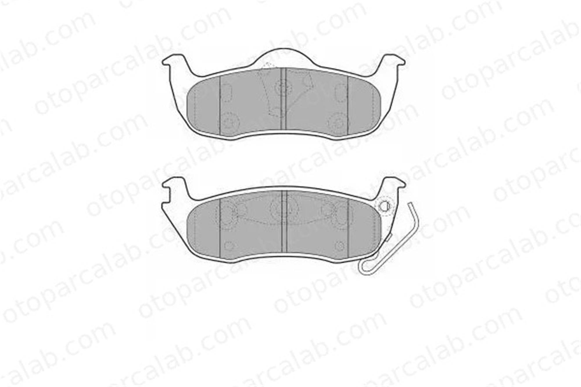 VALEO 670920 Fren Disk Balata Arka JEEP GRAND CHEROKEE III COMMANDER 5080871AB 2AMV4871AA
