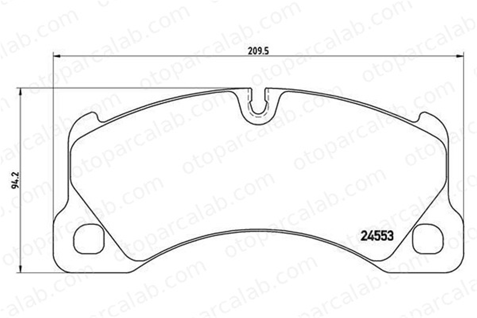 VALEO 670959 Fren Disk Balata Ön PORSCHE CAYENNE PANAMERA 7L0698151M 7P5698151D