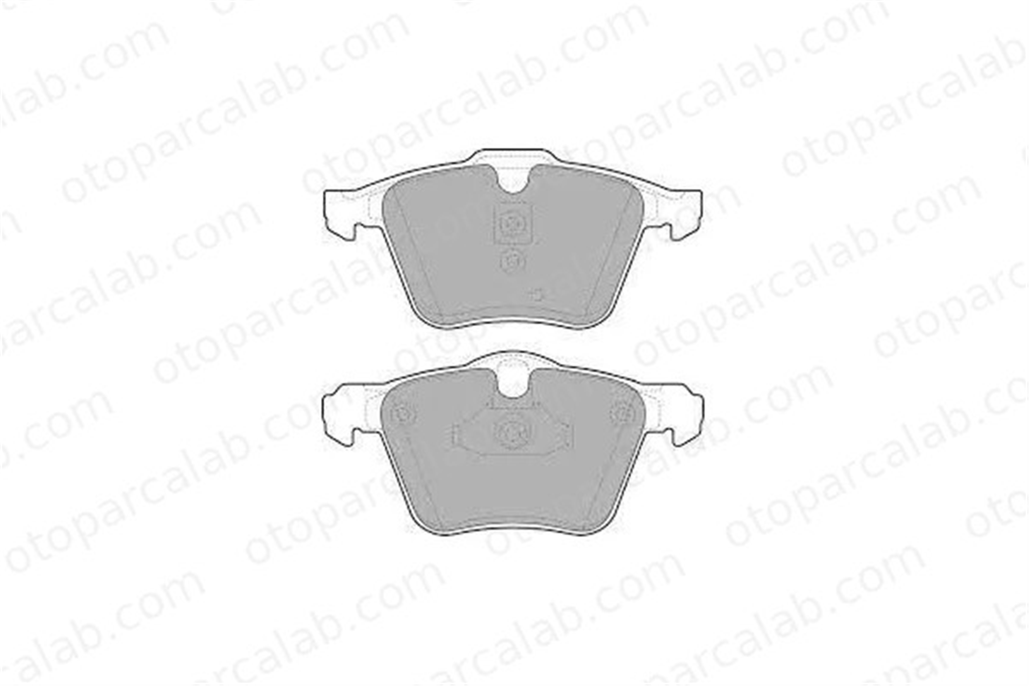 VALEO 671007 Fren Disk Balata Ön VOLVO V70 III V60 I 6G9N2K021CC 1405511