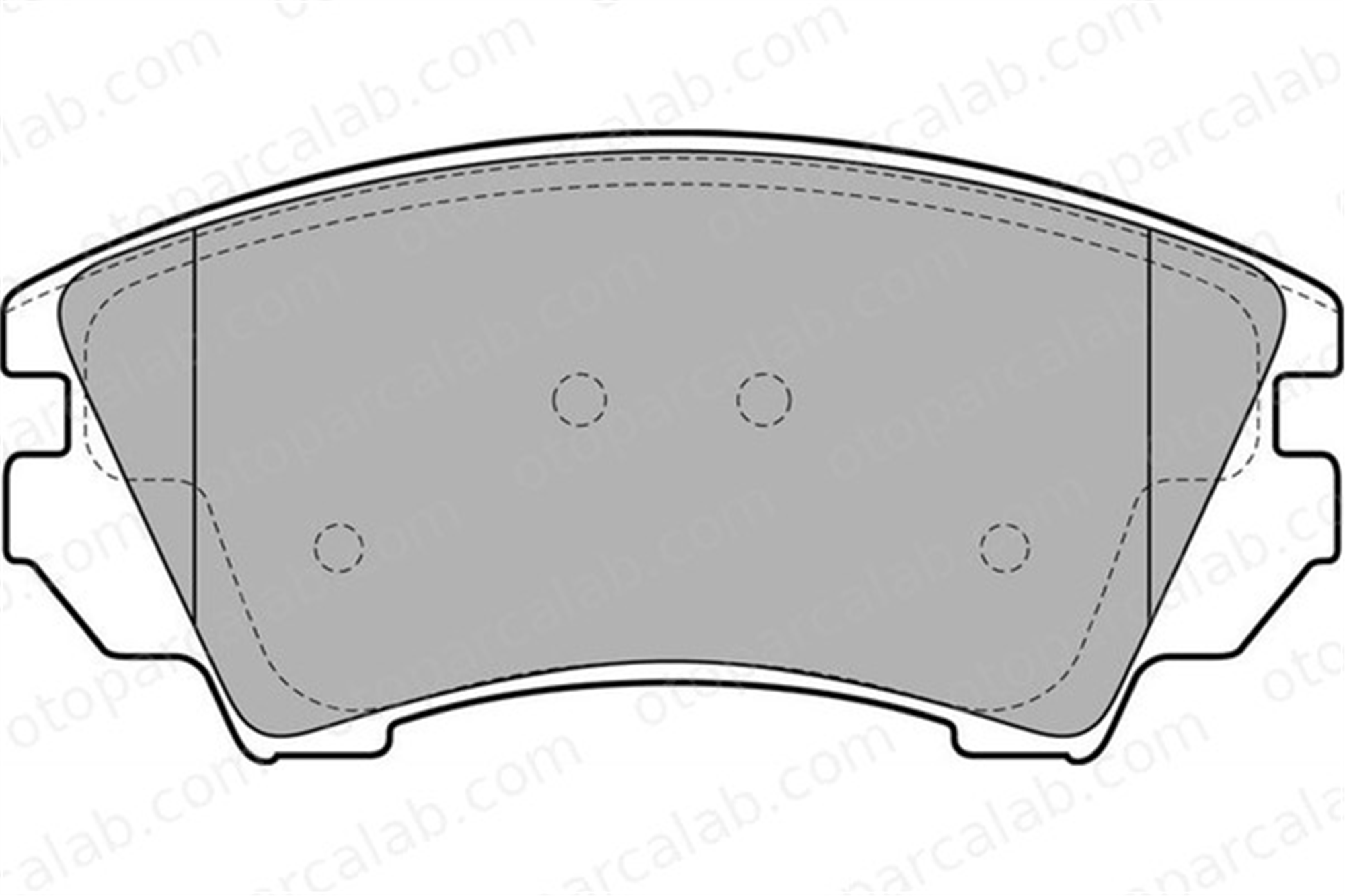 VALEO 671046 Fren Disk Balata Ön OPEL INSIGNIA A INSIGNIA A Sports Tourer 1605232 13237751