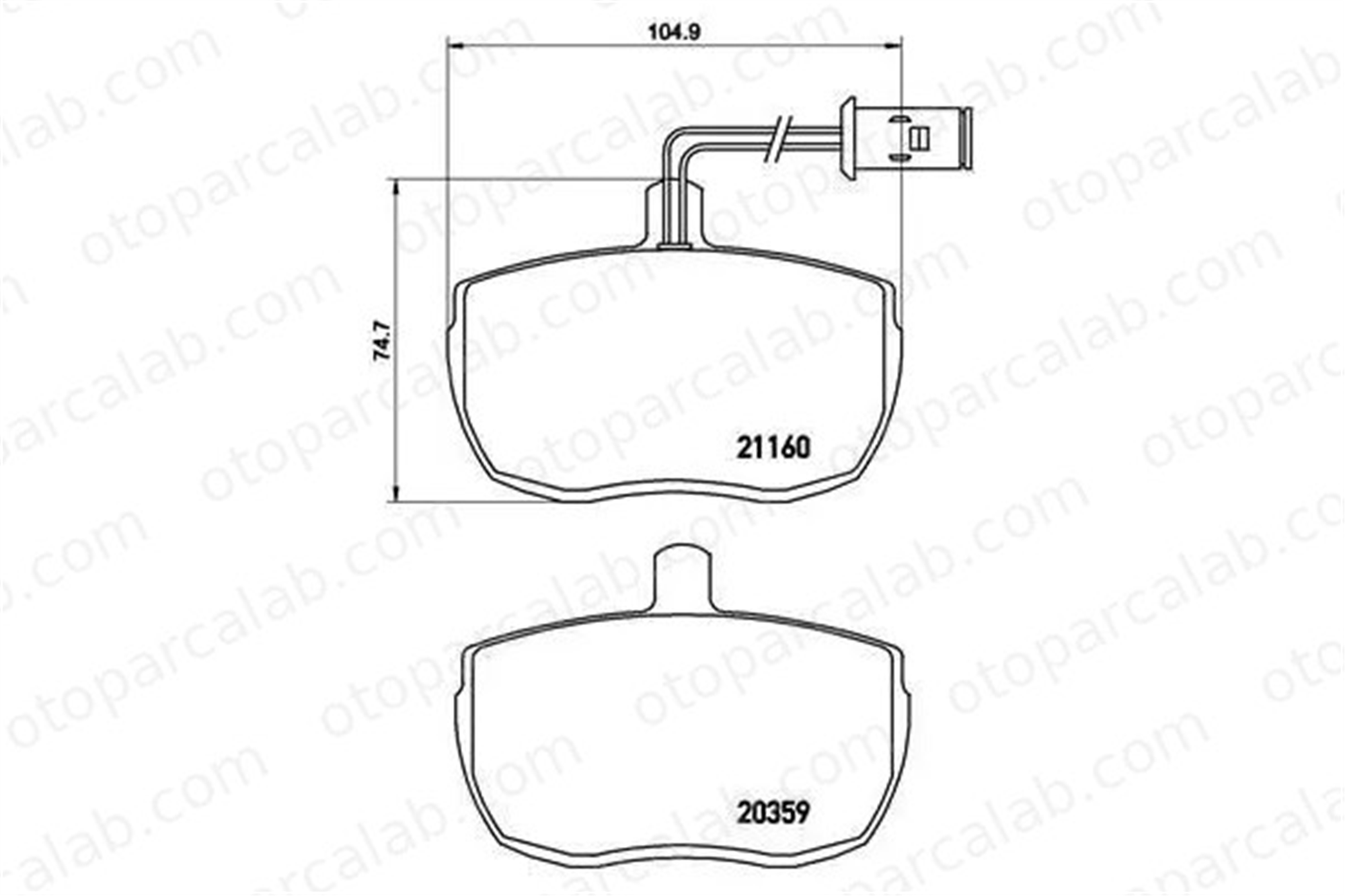 VALEO 671129 Fren Disk Balata Ön LAND ROVER RANGE ROVER I FORD TRANSIT Panelvan/Van 1642643 7963999