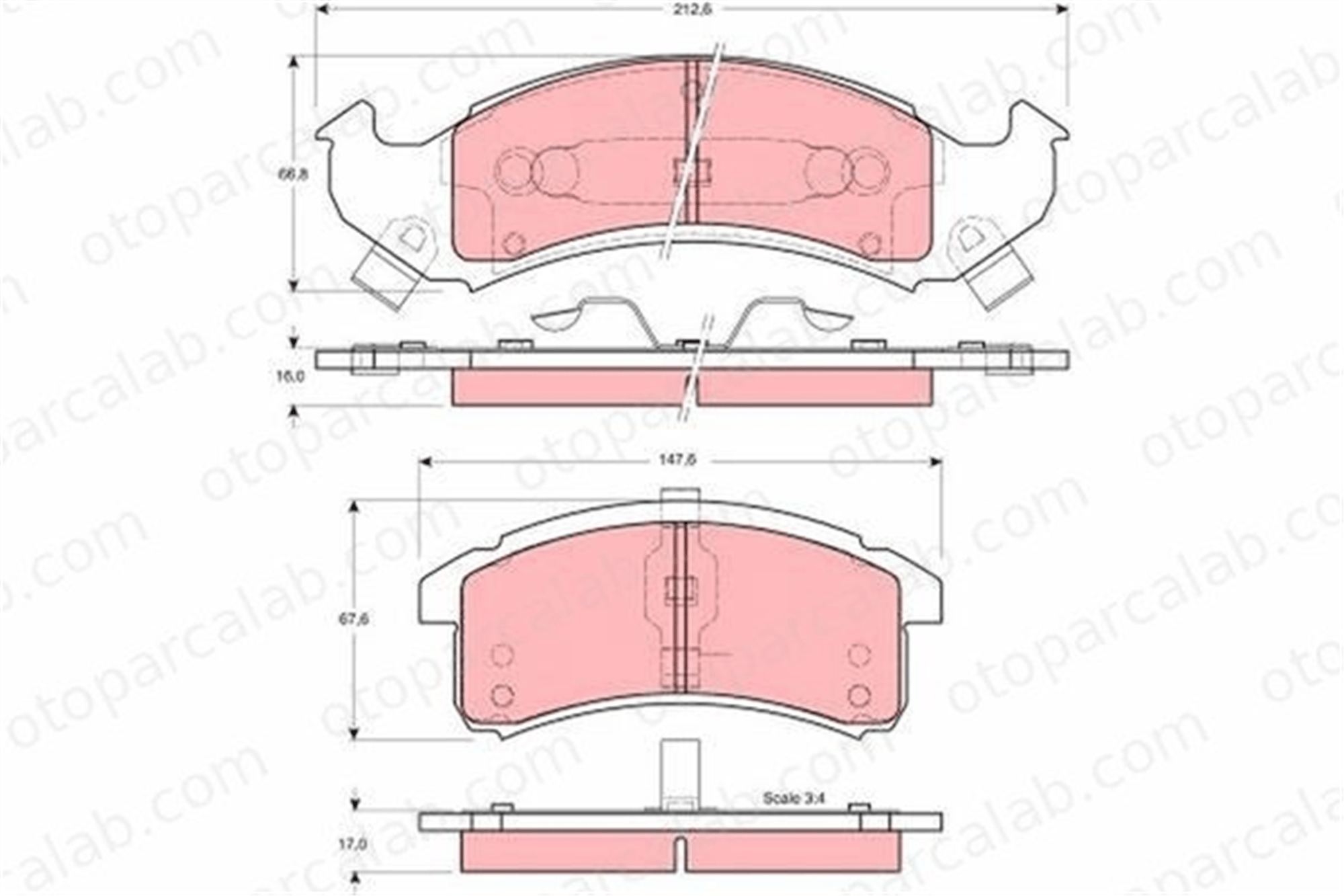 VALEO 671215 Fren Disk Balata Ön PONTIAC TRANS SPORT CHEVROLET LUMINA APV MPV 12510027 18024917