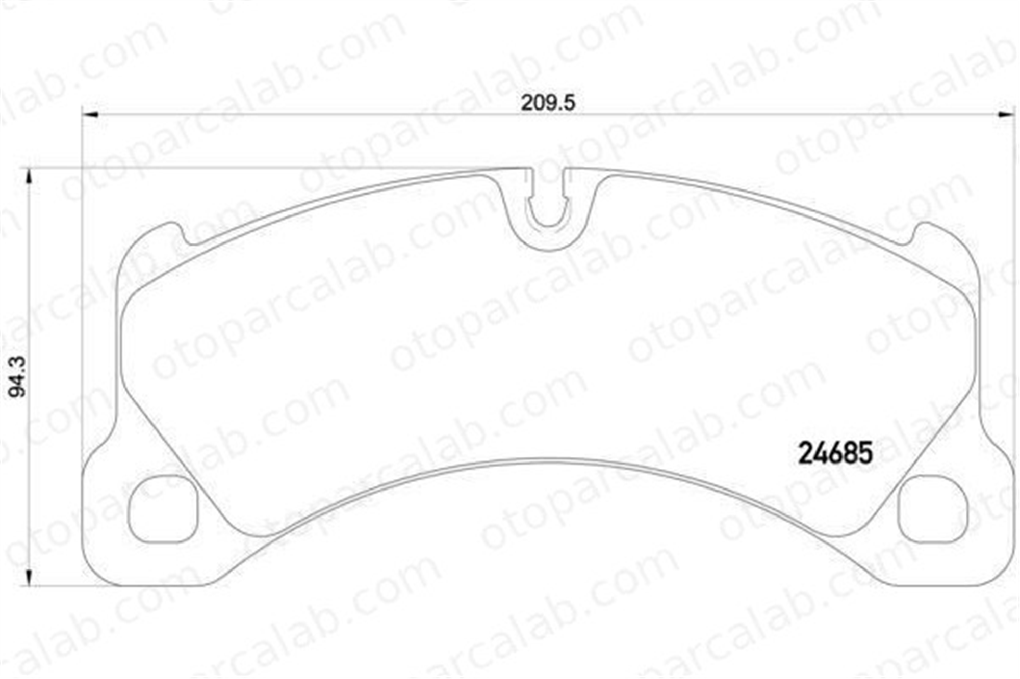 VALEO 671280 Fren Disk Balata Ön PORSCHE CAYENNE VW TOUAREG 7P0698151C 7P0698151B