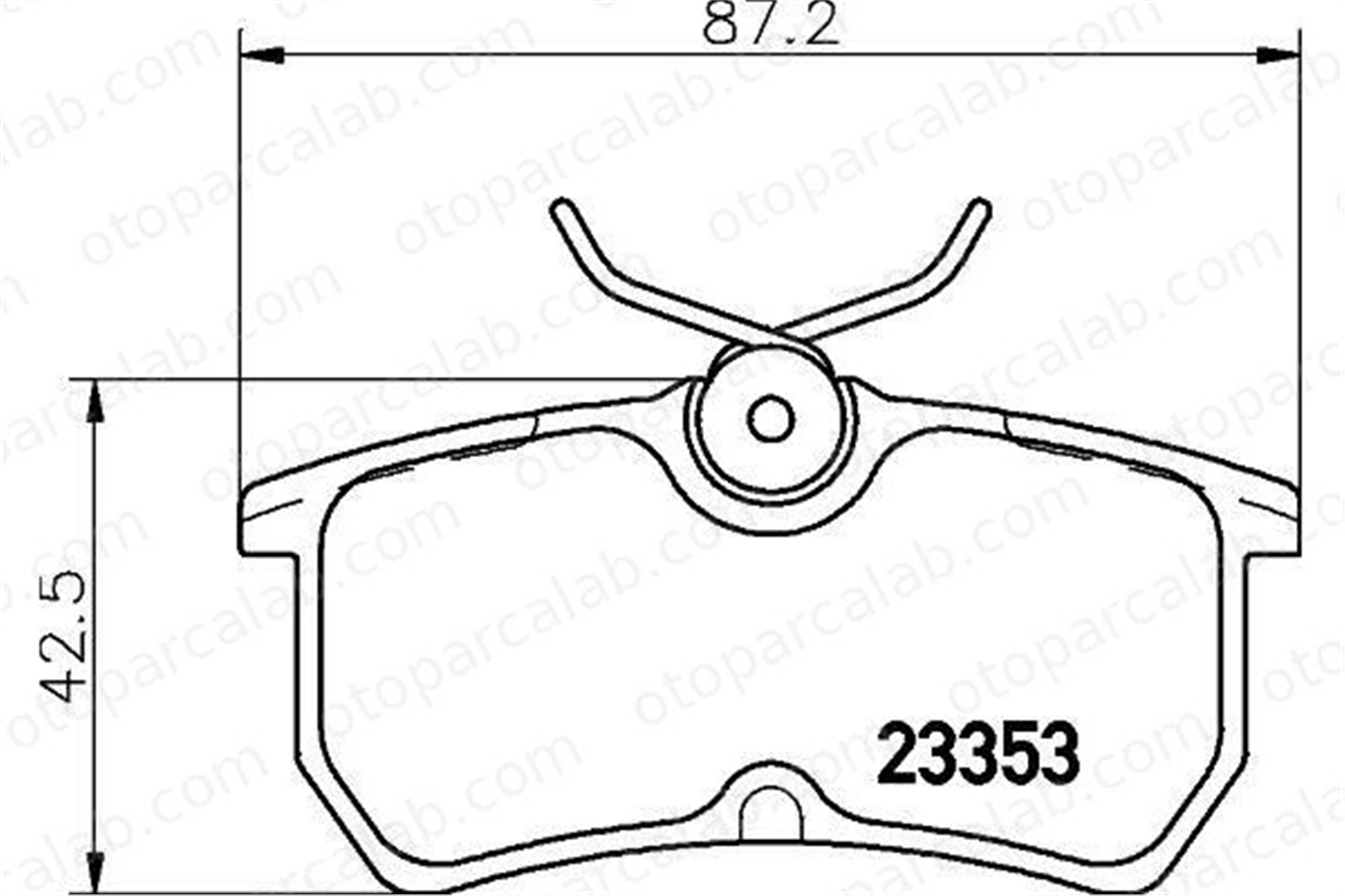 VALEO 671431 Fren Disk Balata Arka FORD FIESTA VI FIESTA VI Van 98AX2M008BB 1780884