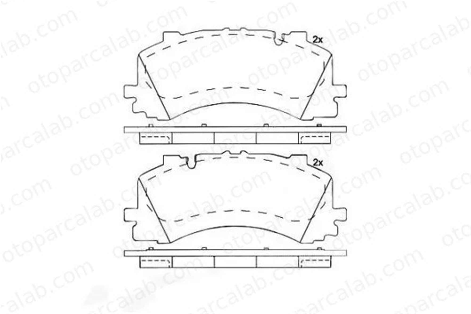 VALEO 671583 Fren Disk Balata Ön AUDI Q7 A8 D5 4M0698151K 4M0698151AH