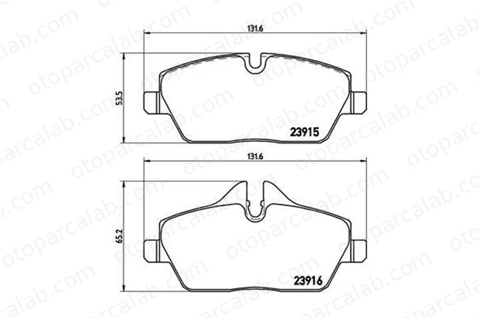 VALEO 671699 Fren Disk Balata Ön MINI MINI MINI CLUBMAN 34106884263 2289143