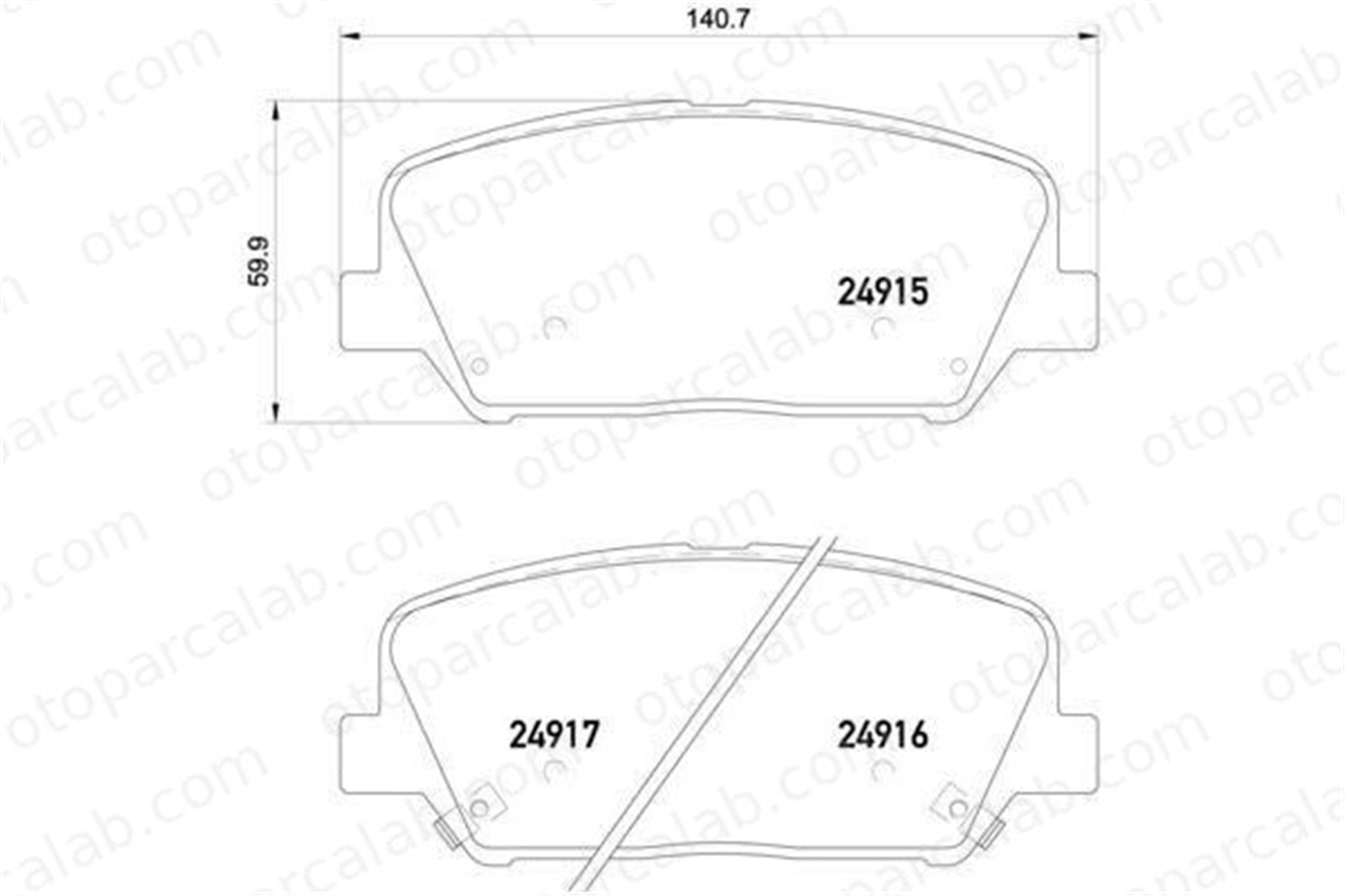 VALEO 671782 Fren Disk Balata Ön HYUNDAI i30 Coupe KIA CEE'D 58101A6A70 581012TA20