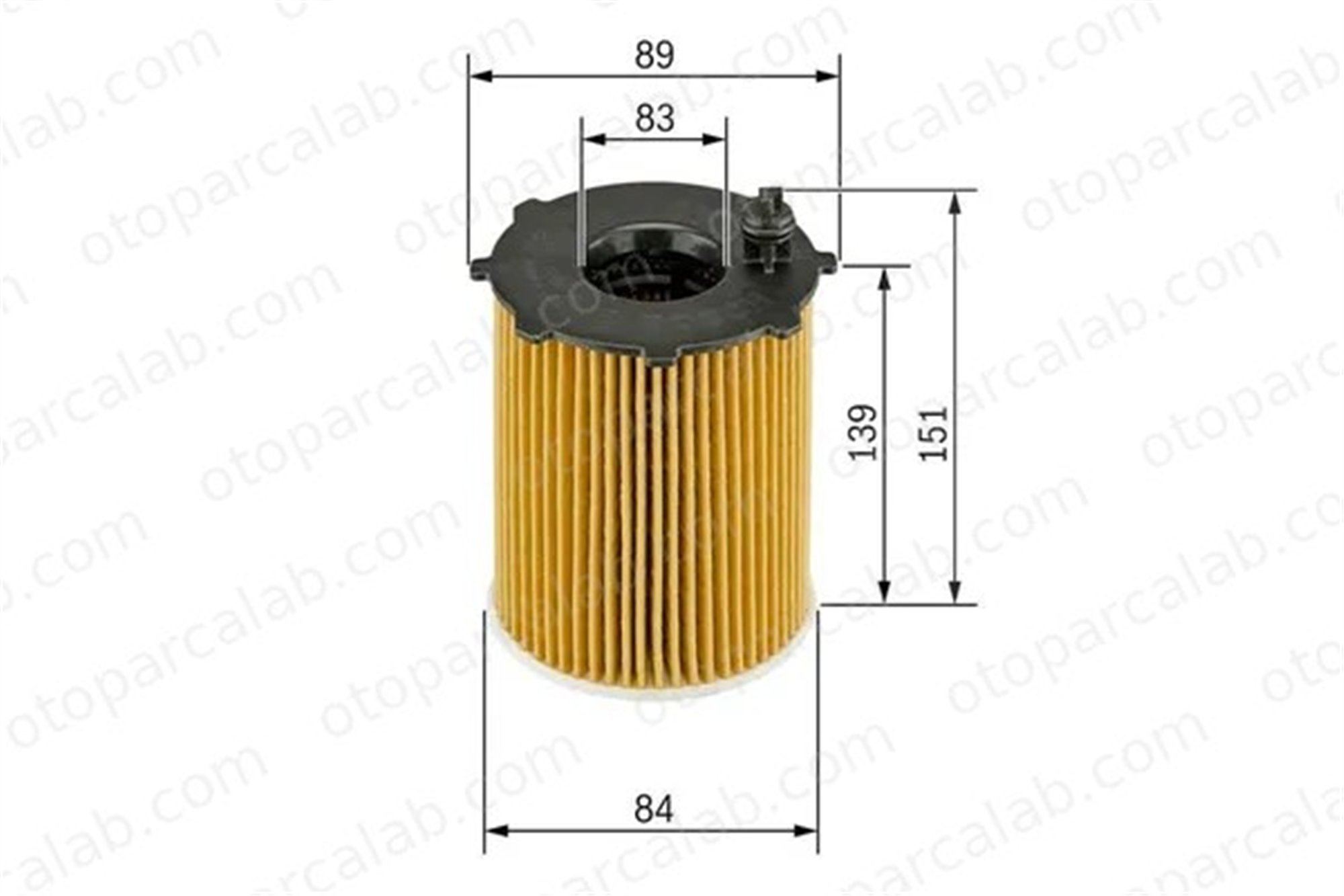VALEO 728747 Yağ Filtresi CITROËN C5 III C5 III Break 1109AW 1109X8