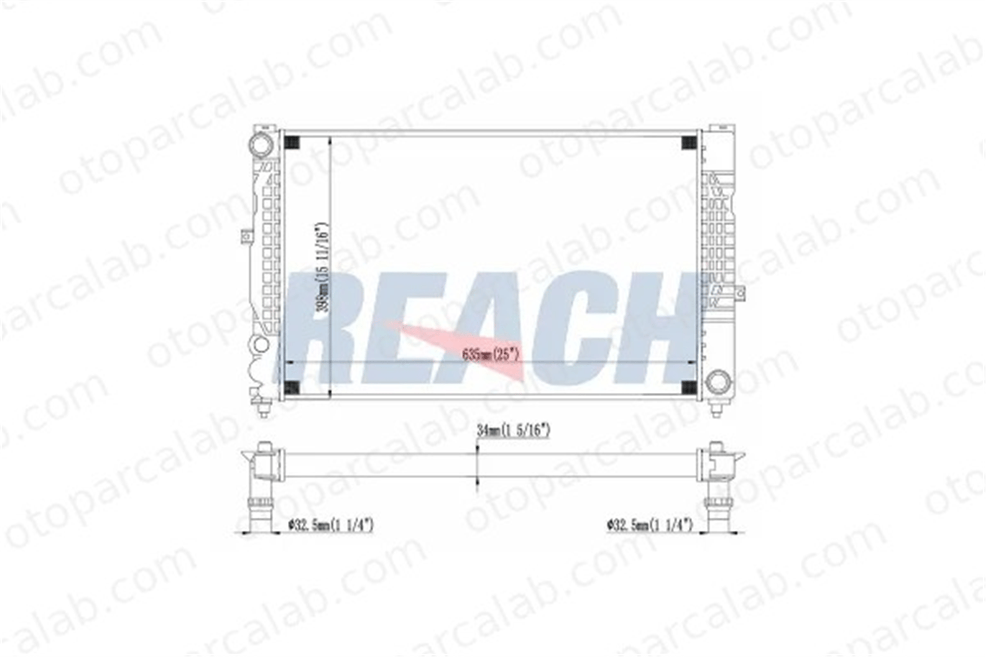 VALEO 731756 Su Radyatörü AUDI A6 C5 A6 C5 Avant 8D0121251N 4B0121251K