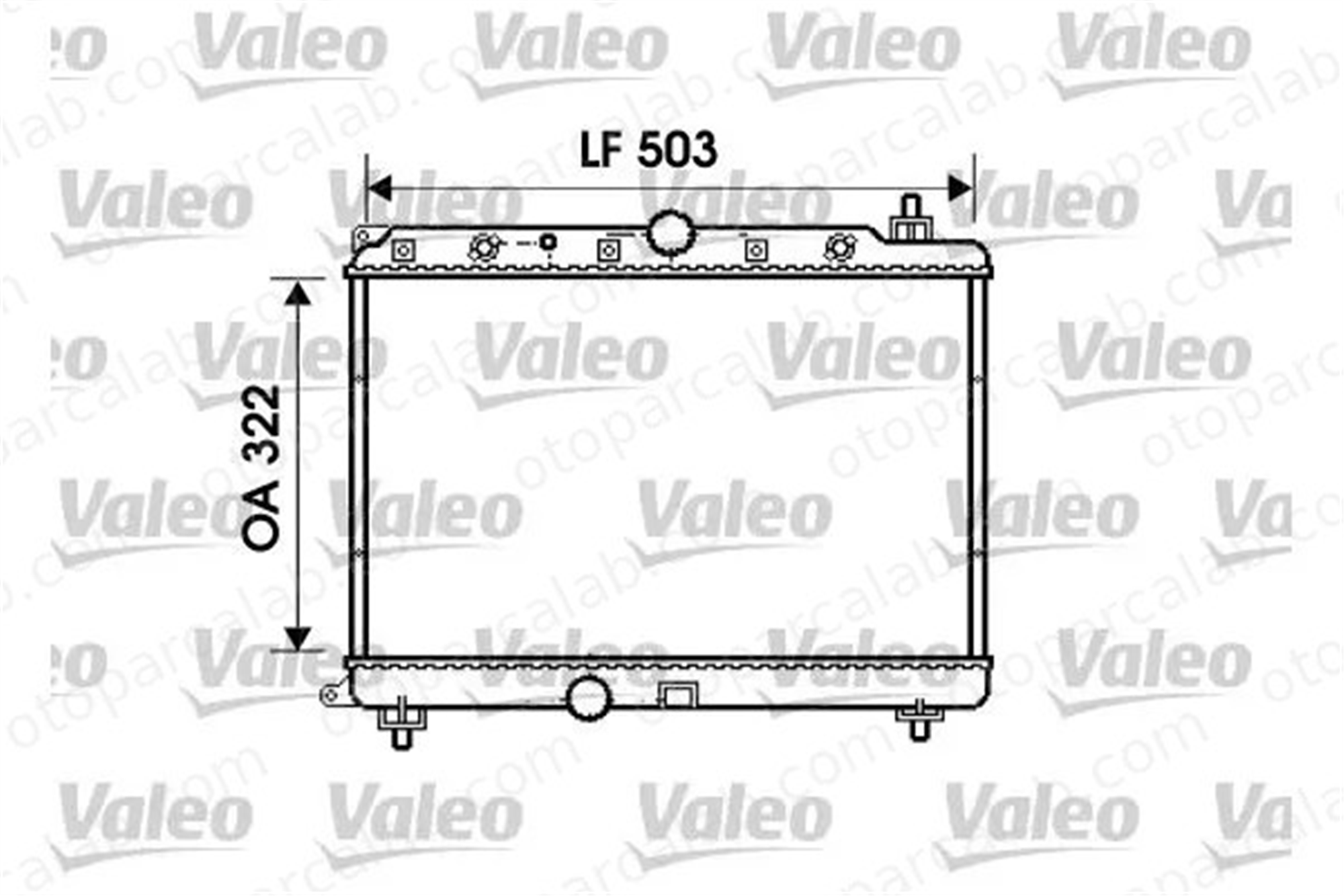 VALEO 734290 Su Radyatörü MG MG ZS MG ZS Hatchback 19010PFTE00 PCC105500