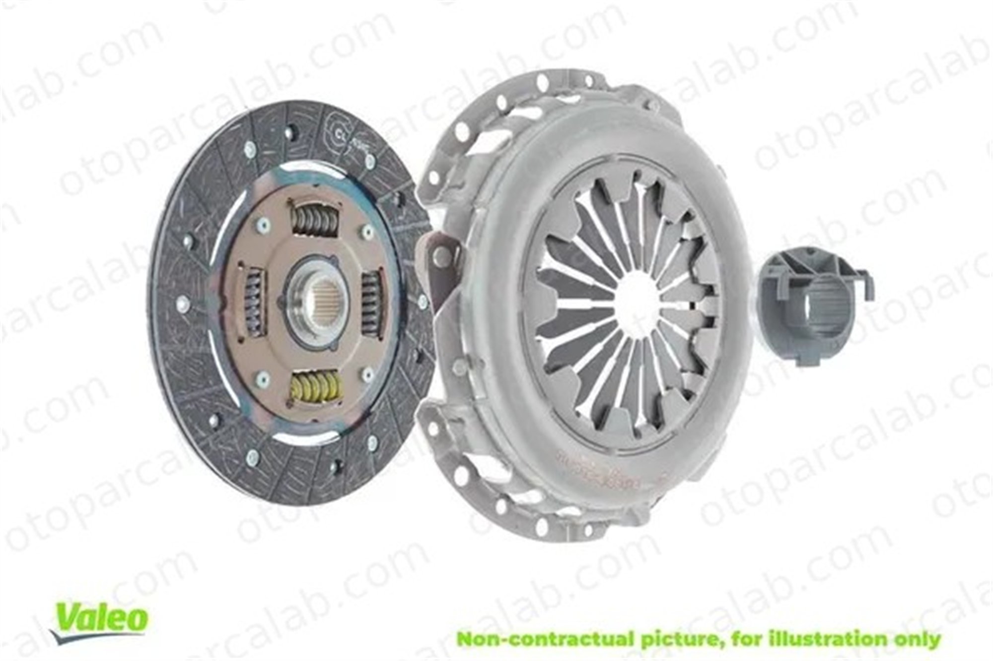 VALEO 786025 Debriyaj Seti CITROËN BERLINGO / BERLINGO FIRST Kasa/büyük limuzin BERLINGO / BERLINGO FIRST MPV 205068 1611266780