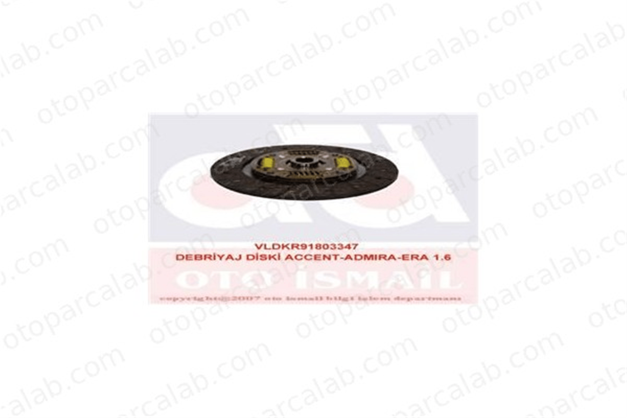 VALEO 803347 Debriyaj Balatası