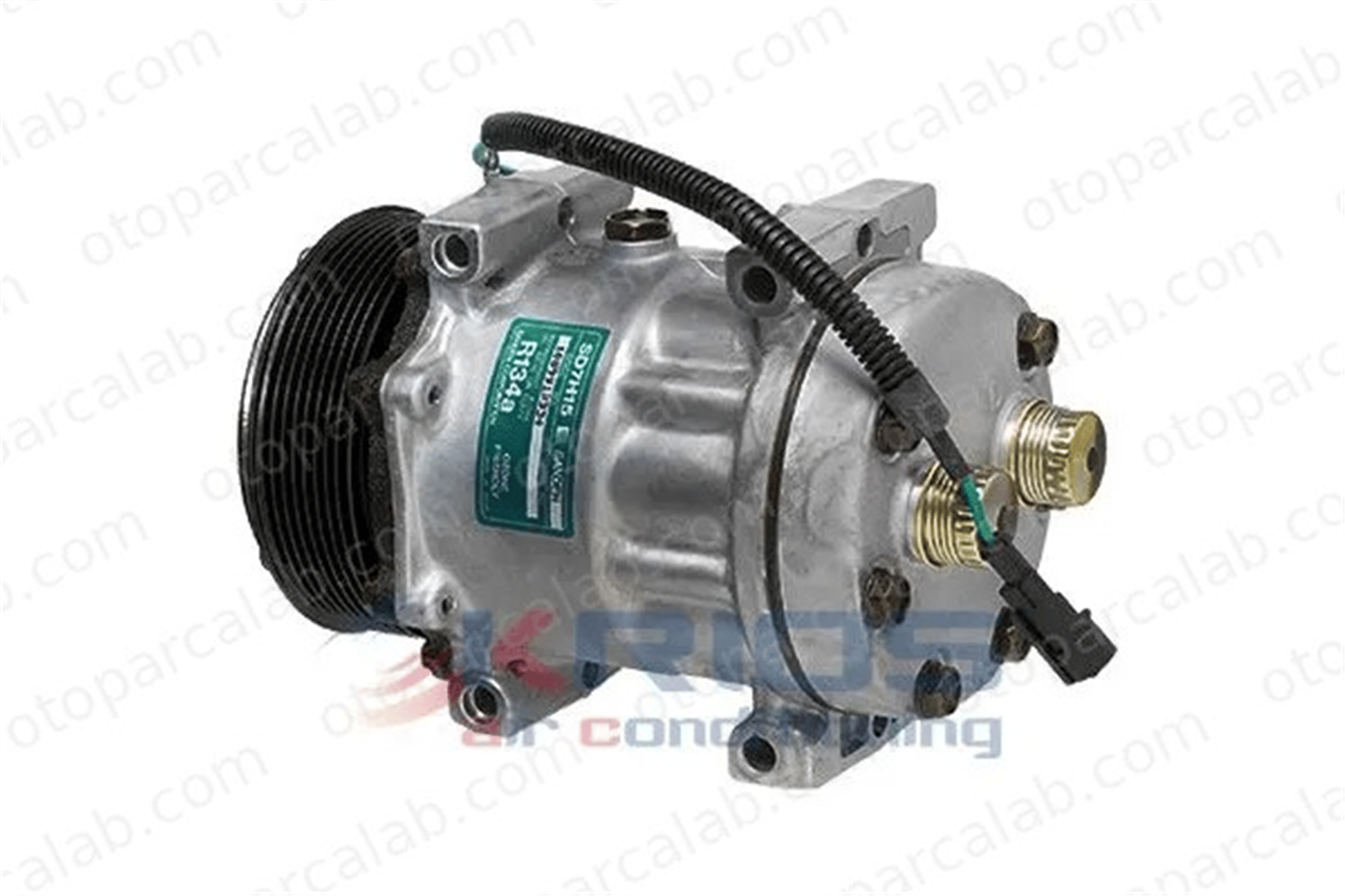 VALEO 813020 Klima Kompresörü IVECO STRALIS II EUROCARGO V 504185596 4894306
