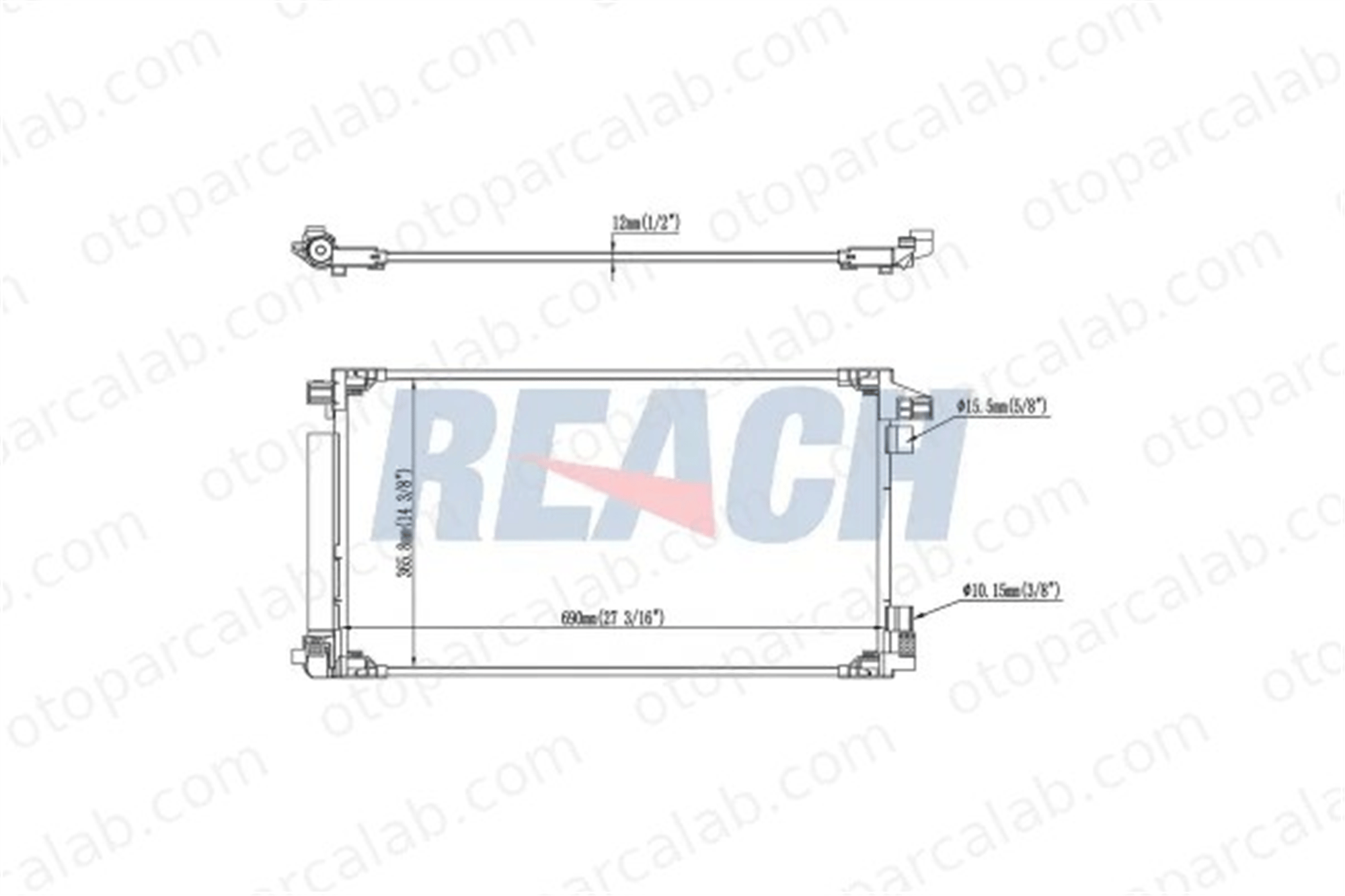 VALEO 814028 Klima Radyatörü TOYOTA C-HR 88450F4020
