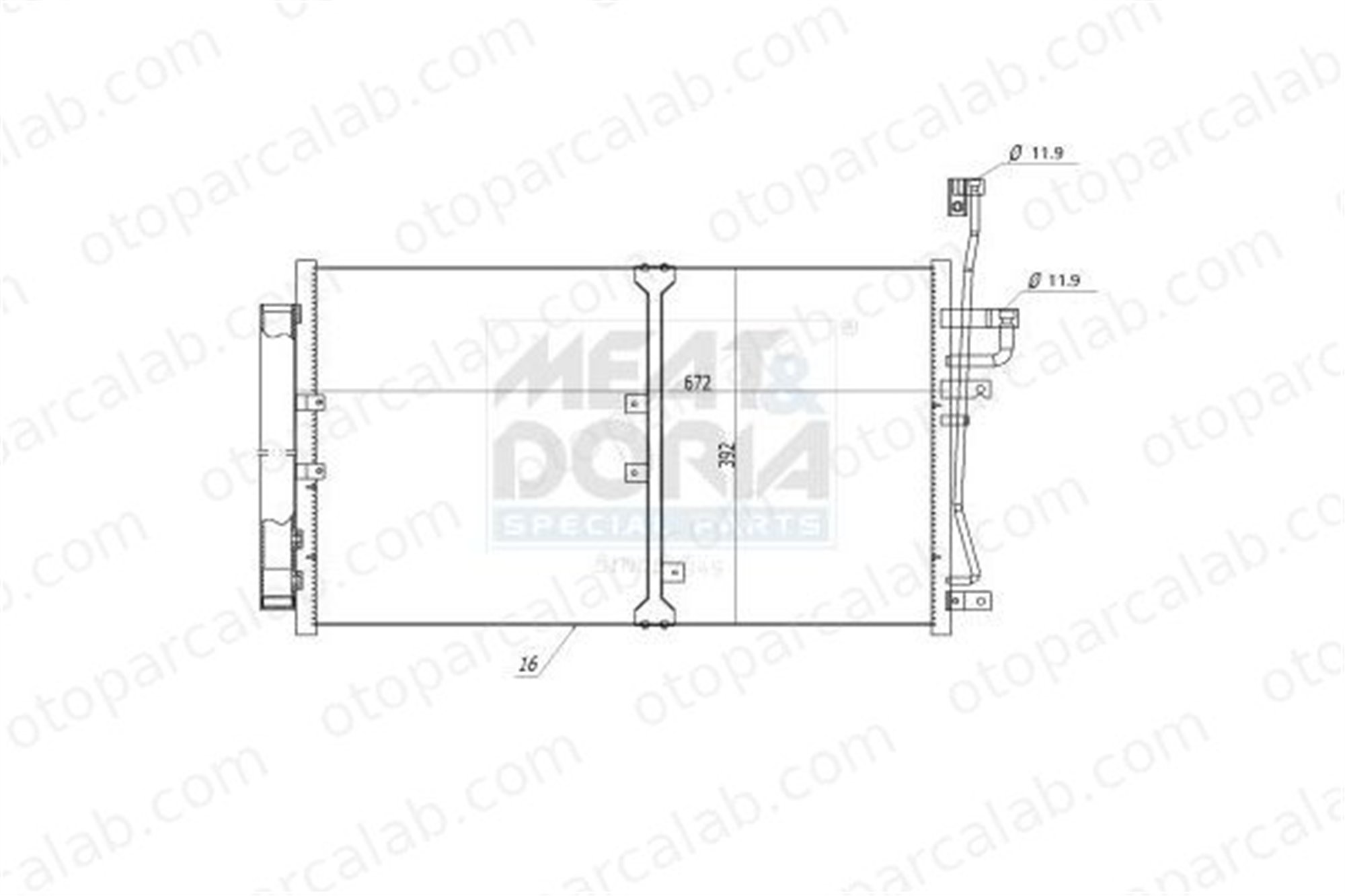 VALEO 814359 Klima Radyatörü OPEL ANTARA A CHEVROLET CAPTIVA 20759648 96805196