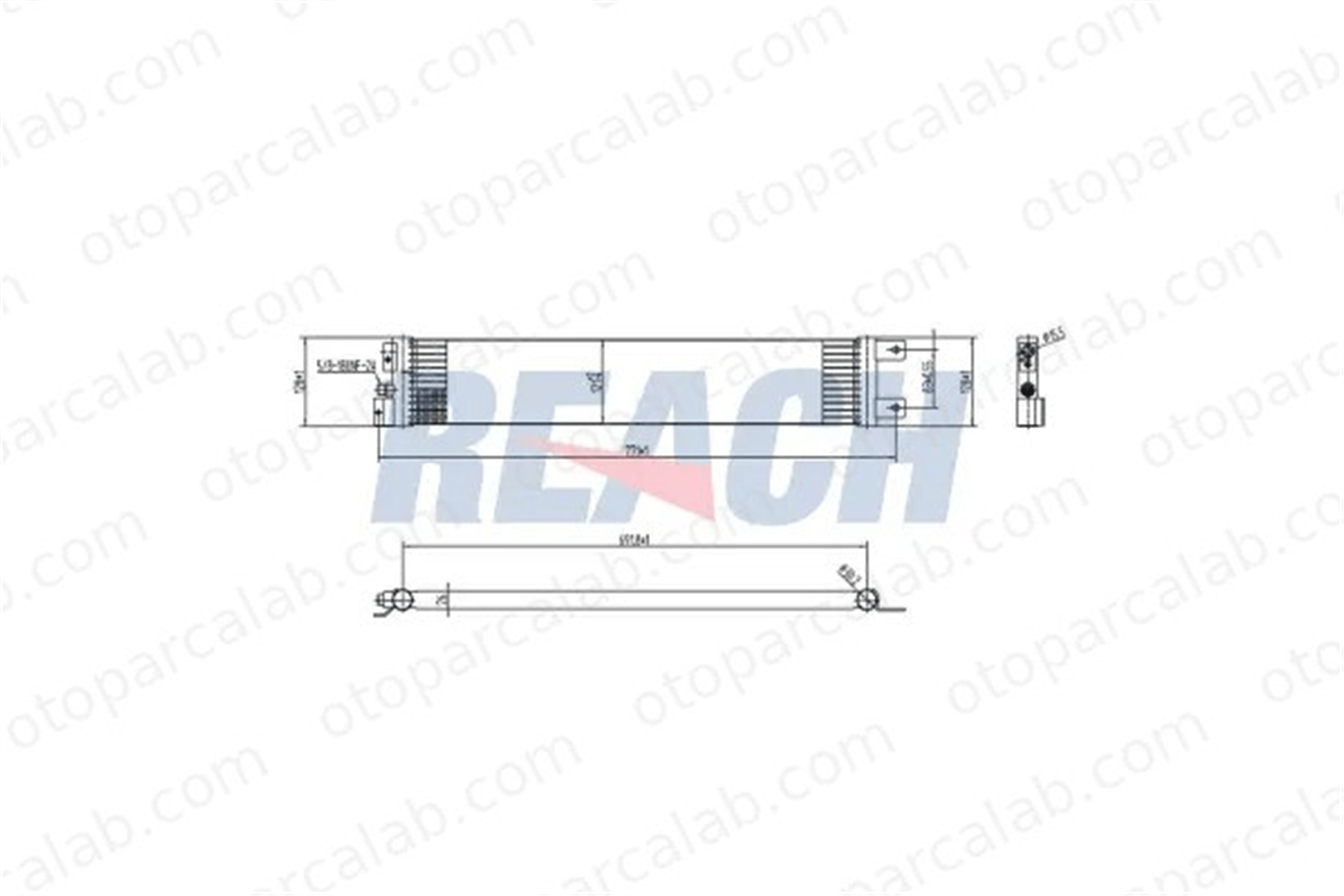VALEO 817074 Klima Radyatörü CHRYSLER VOYAGER / GRAND VOYAGER III GRAND VOYAGER III VAN 4682591 4682591AB