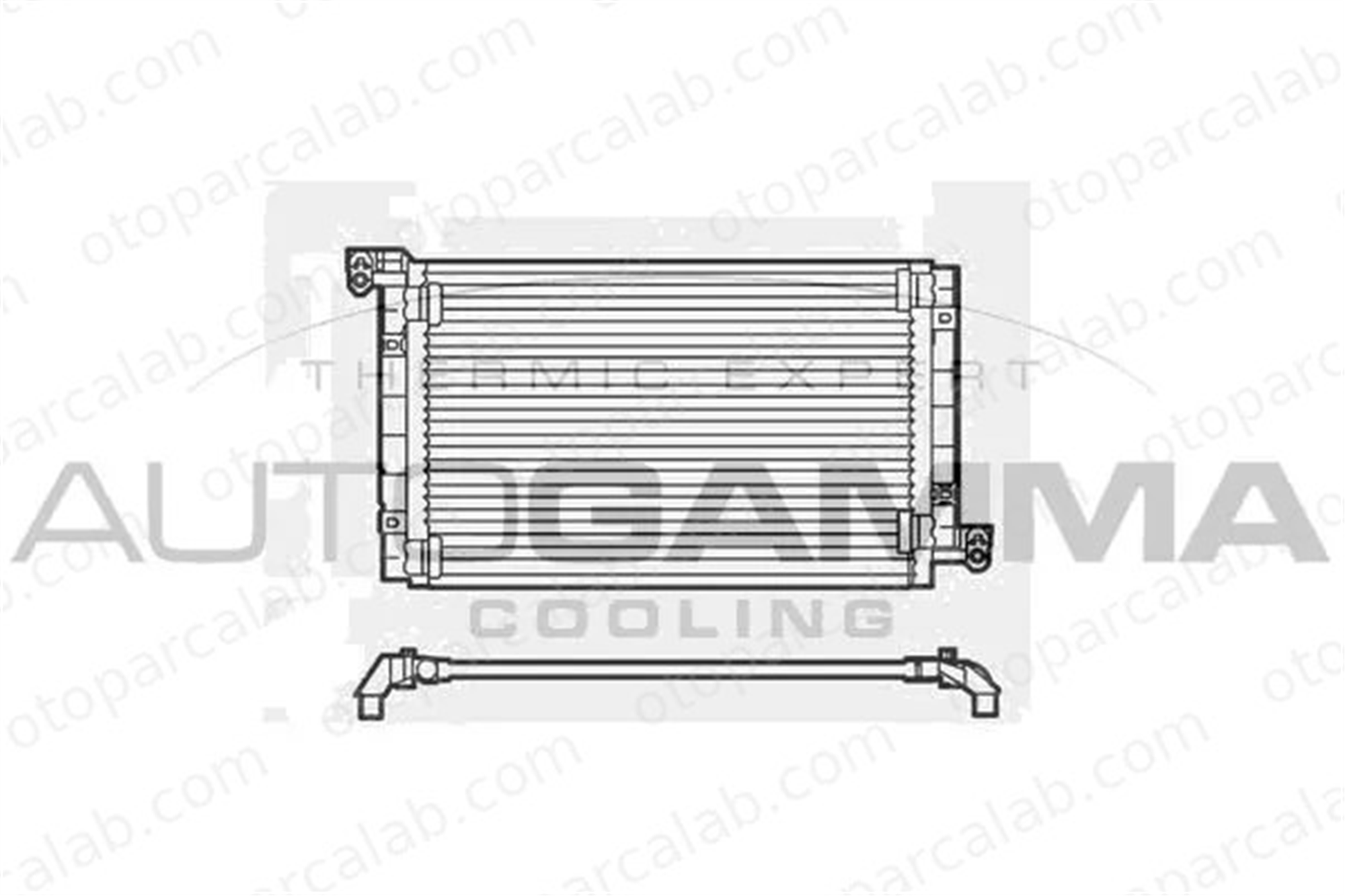 VALEO 817384 Klima Radyatörü FIAT MULTIPLA MAREA 46754752