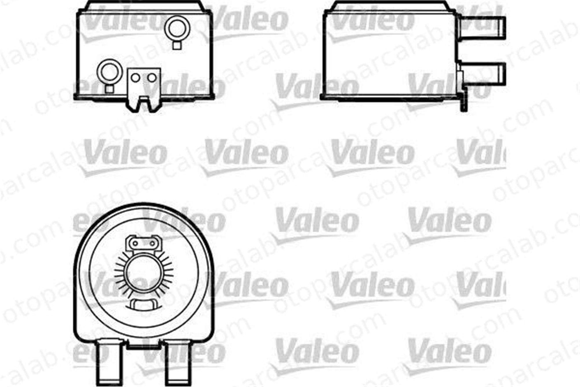 VALEO 817704 Motor Yağ Soğutucu PEUGEOT 406 406 Break 1103H4 1103N1