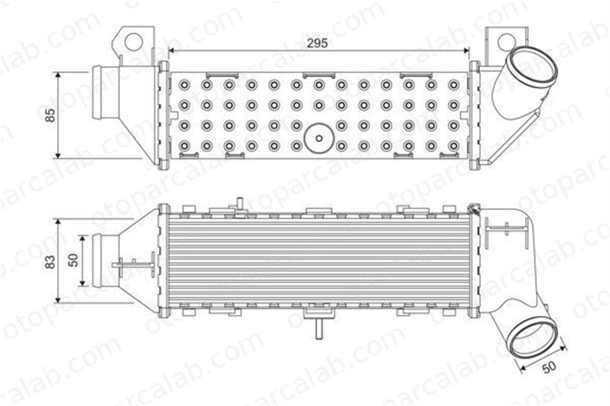 VALEO 817766 Turbo Radyatörü SEAT CORDOBA CORDOBA Vario 6K0145805