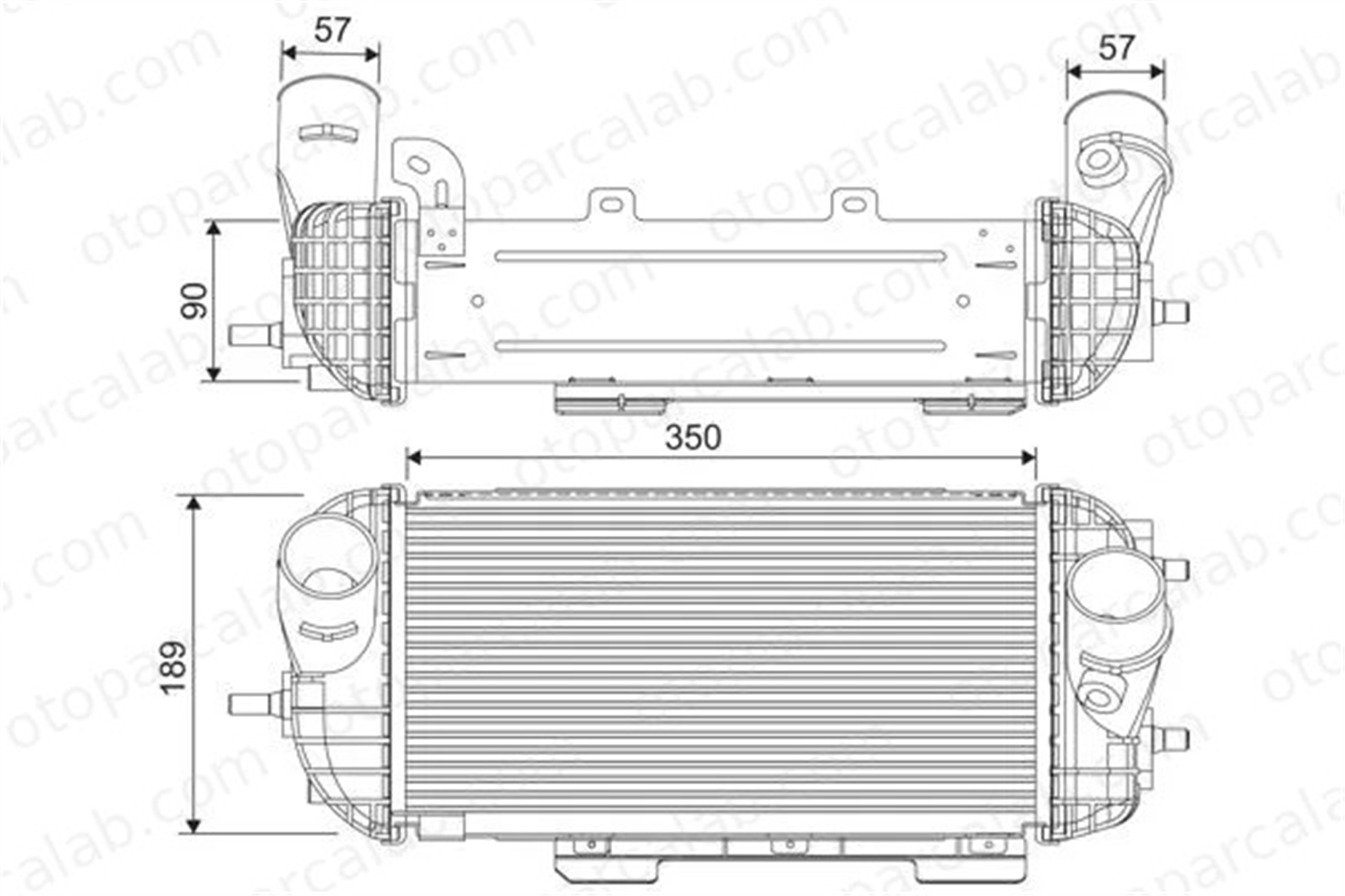 VALEO 818538 Turbo Radyatörü KIA SPORTAGE IV HYUNDAI TUCSON 282712F650