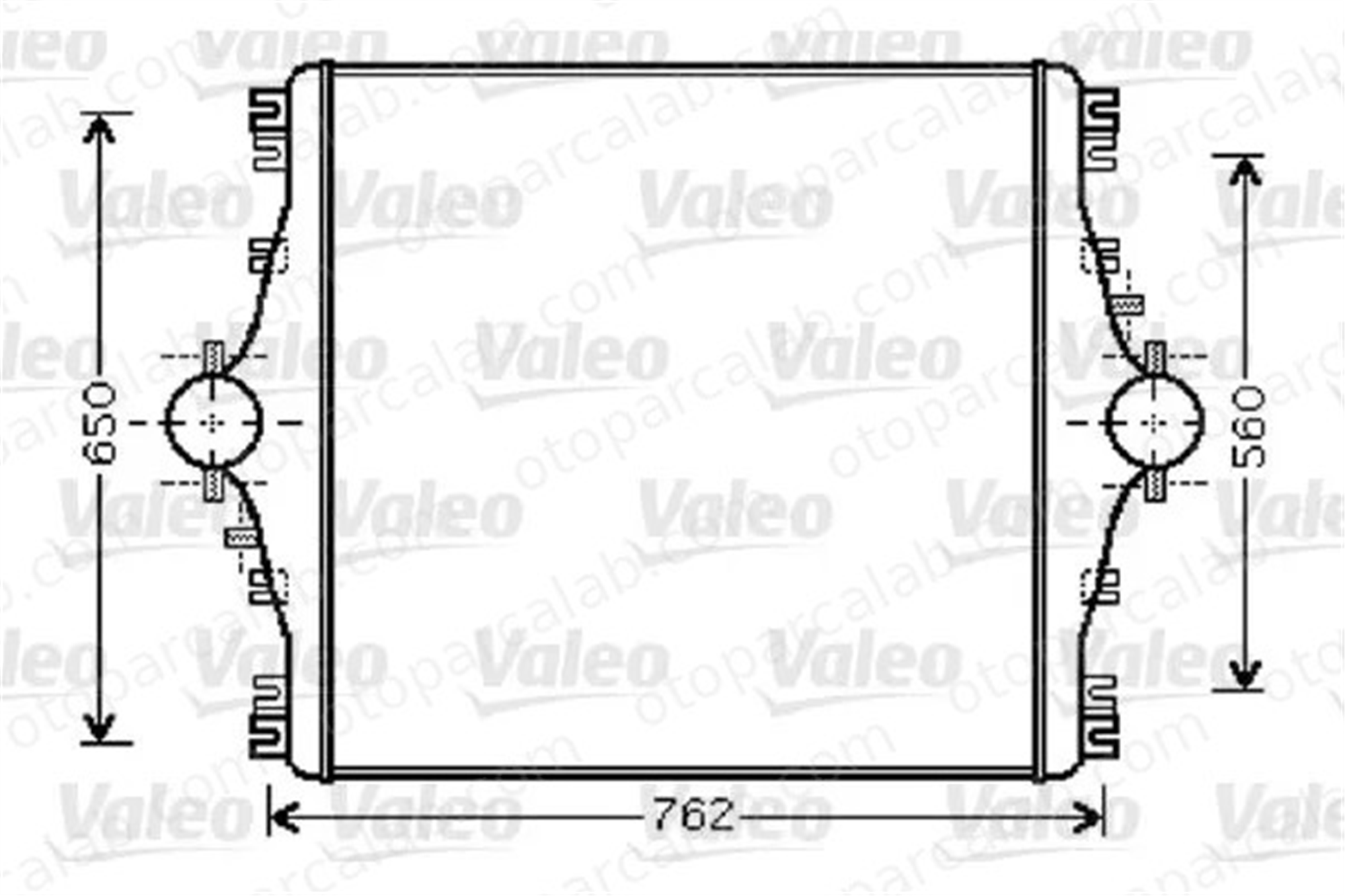 VALEO 818751 Turbo Radyatörü IVECO STRALIS II EUROCARGO V 500327872 99488784