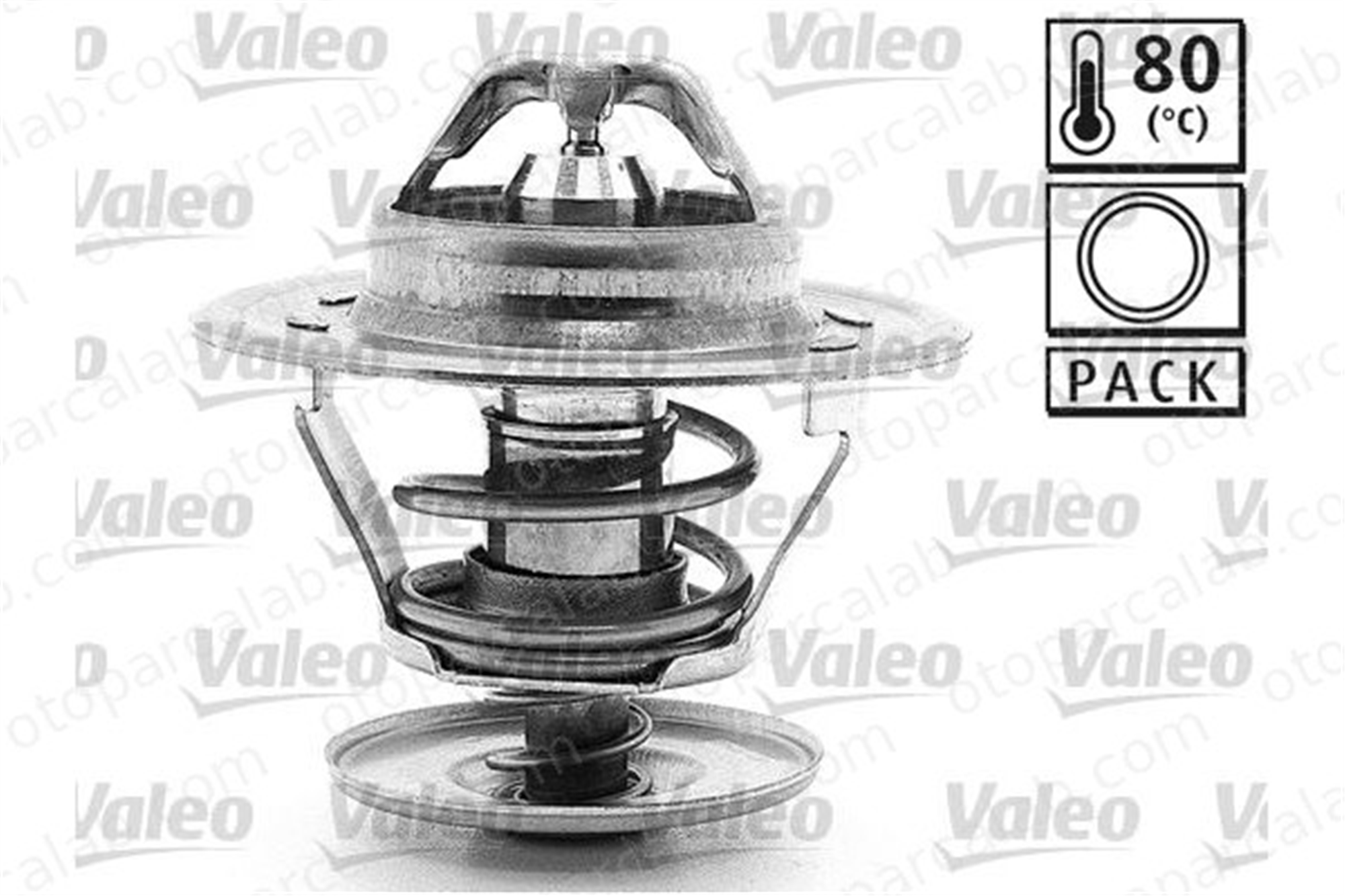 VALEO 819867 Termostat AUDI 80 B3 Sedan 80 B2 Sedan 56121113A 056121113A