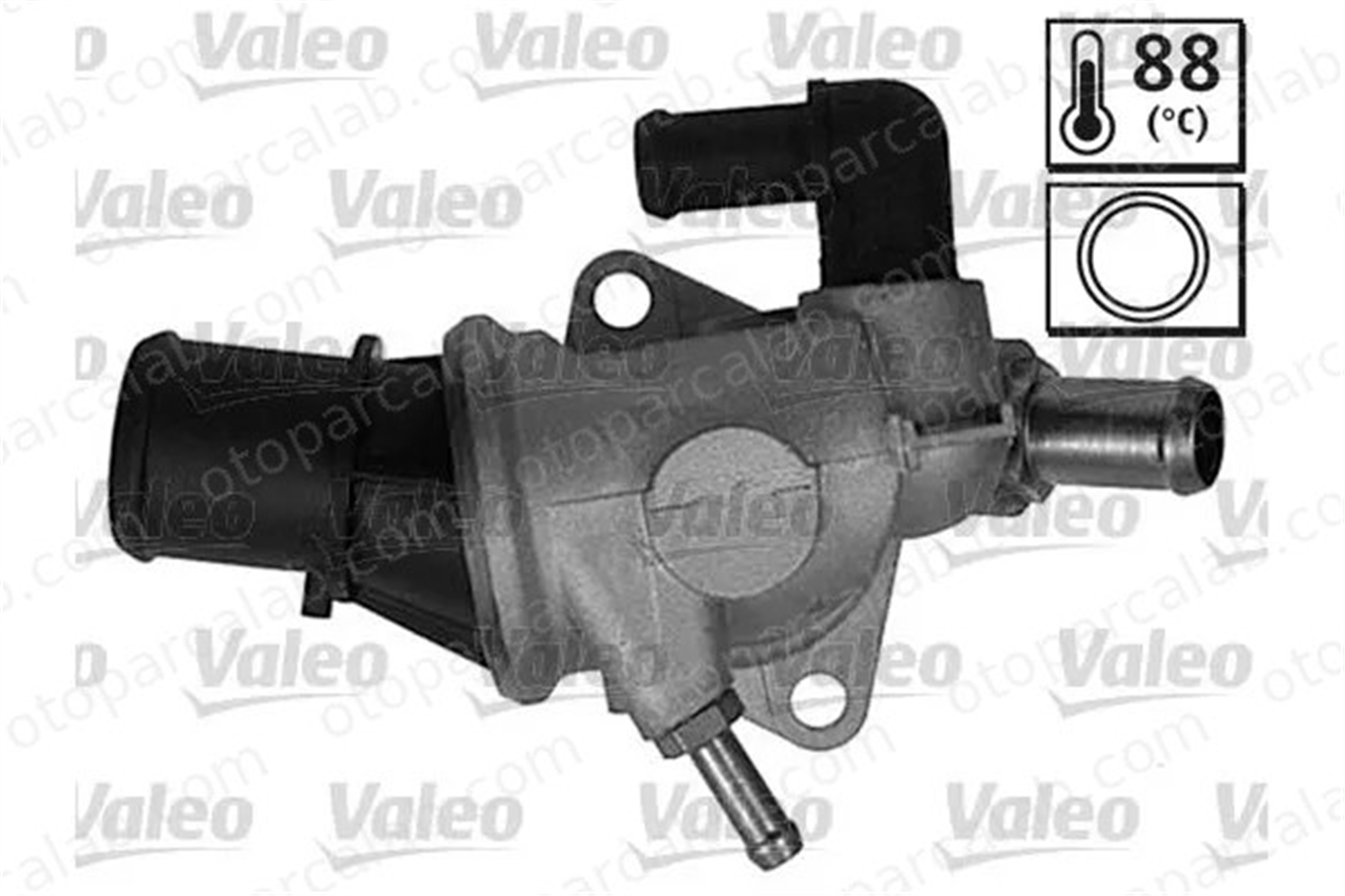 VALEO 820402 Termostat Gövdesi ALFA ROMEO 156 156 Sportwagon 60813208 60653946