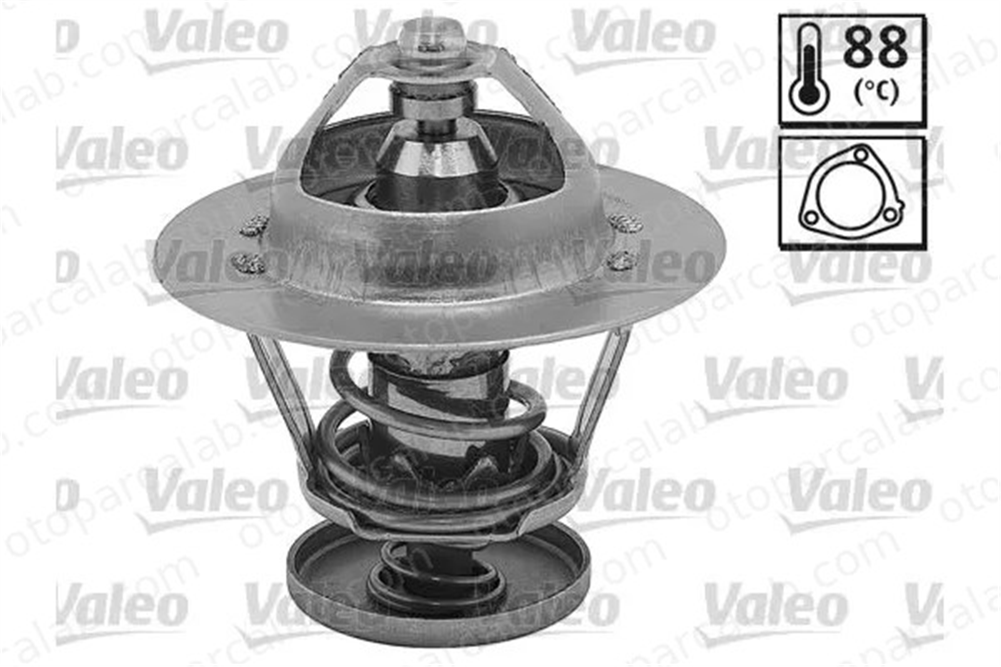 VALEO 820542 Termostat 88 °C FORD TRANSIT Panelvan/Van TRANSIT Platform şasi XS7Q8575AA 1338F5