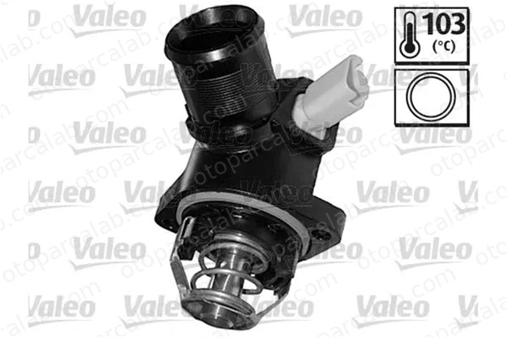 VALEO 820977 Termostat CITROËN C2 C3 I 1336Z2 9650926280