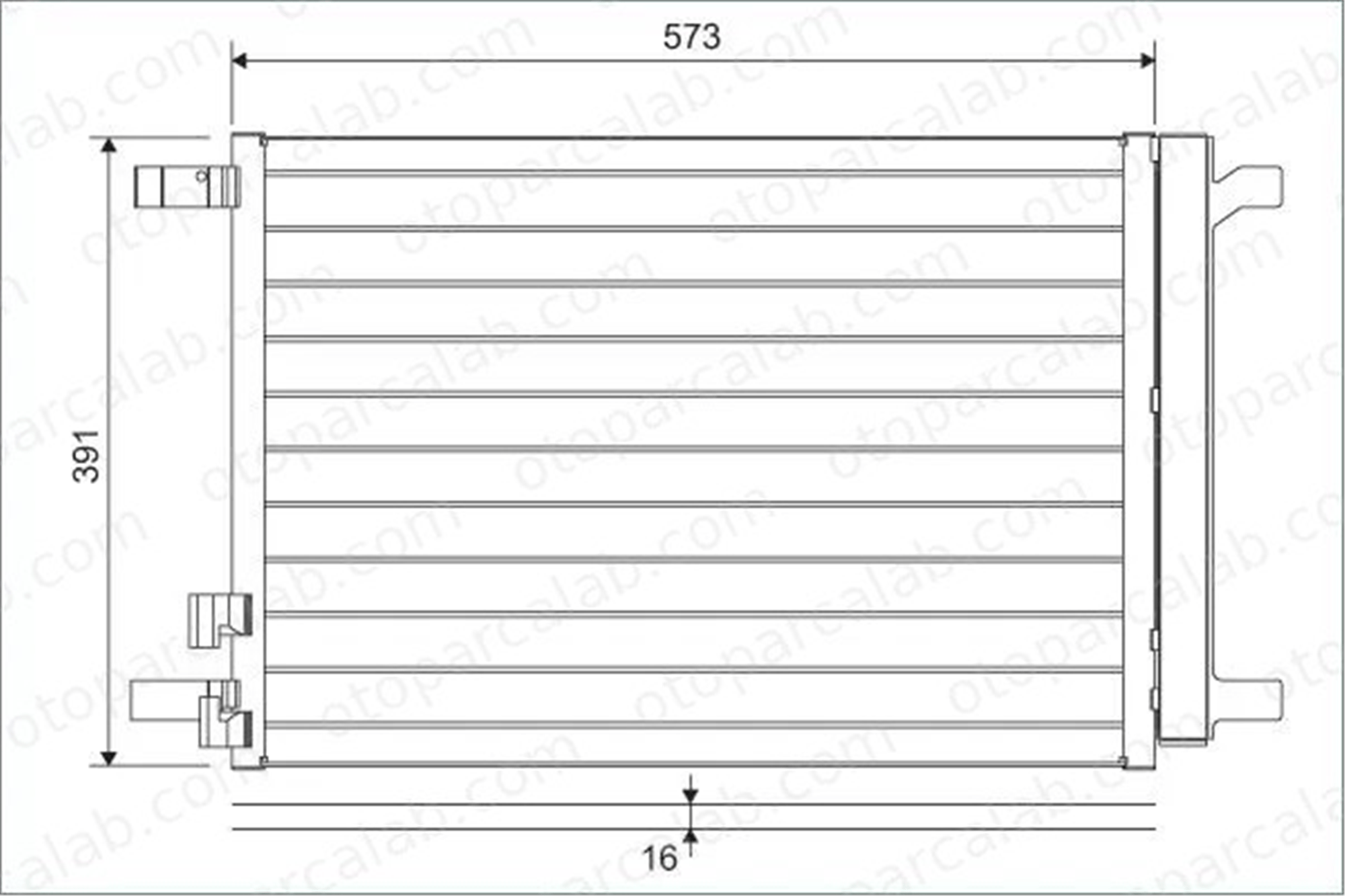 VALEO 822635 Klima Radyatörü AUDI A3 Sportback A3 Limousine 5Q0816411AS