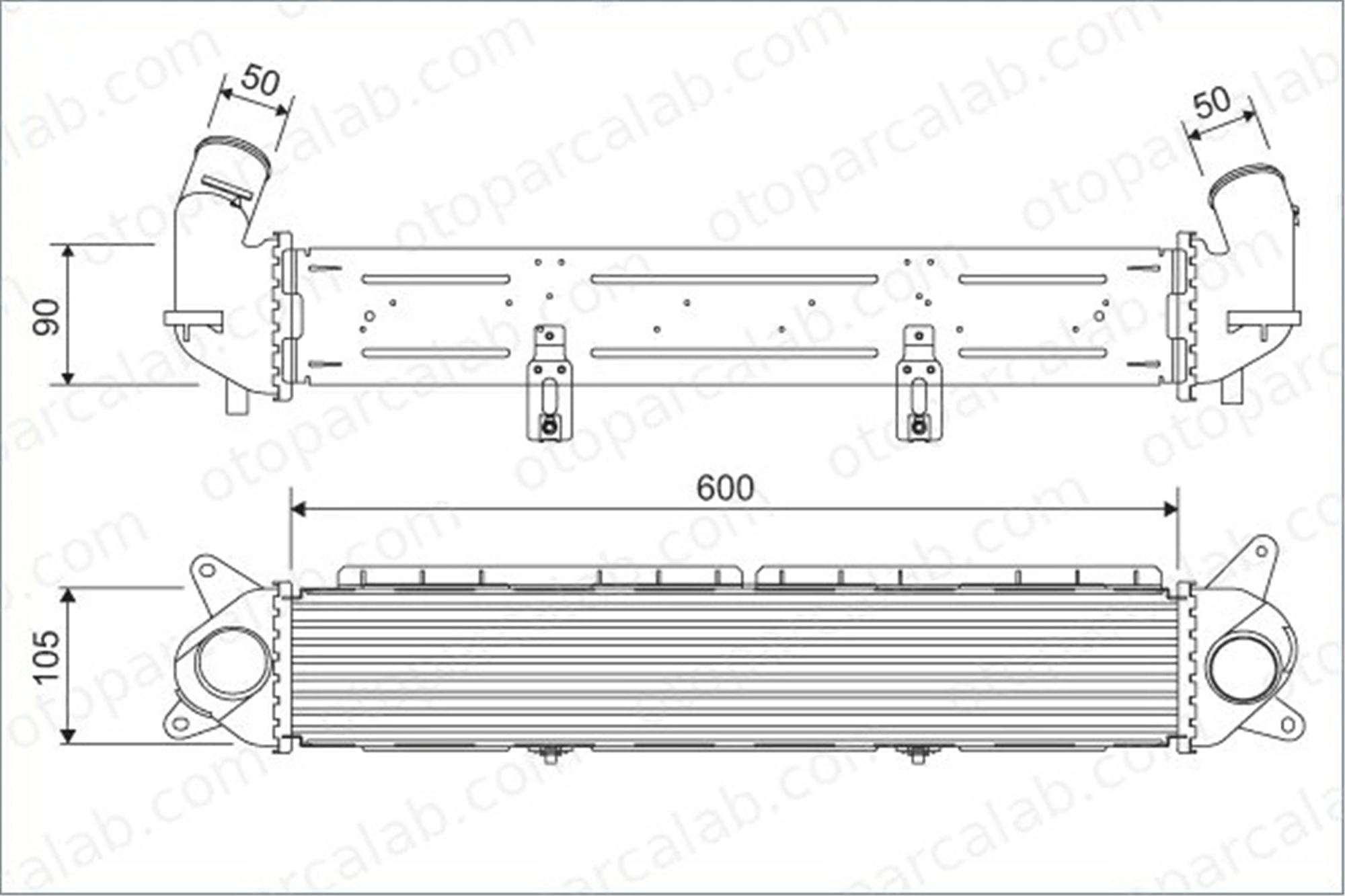 VALEO 822928 Turbo Radyatörü HYUNDAI i30 i30 Station wagon 2827003000 282712A680