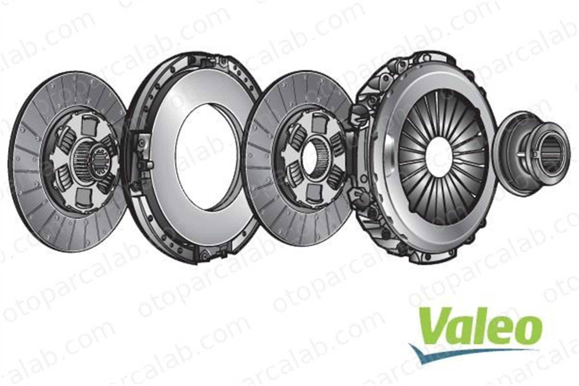 VALEO 827256 Debriyaj Seti MERCEDES-BENZ AROCS ACTROS MP4 / MP5 182509701 0182509701