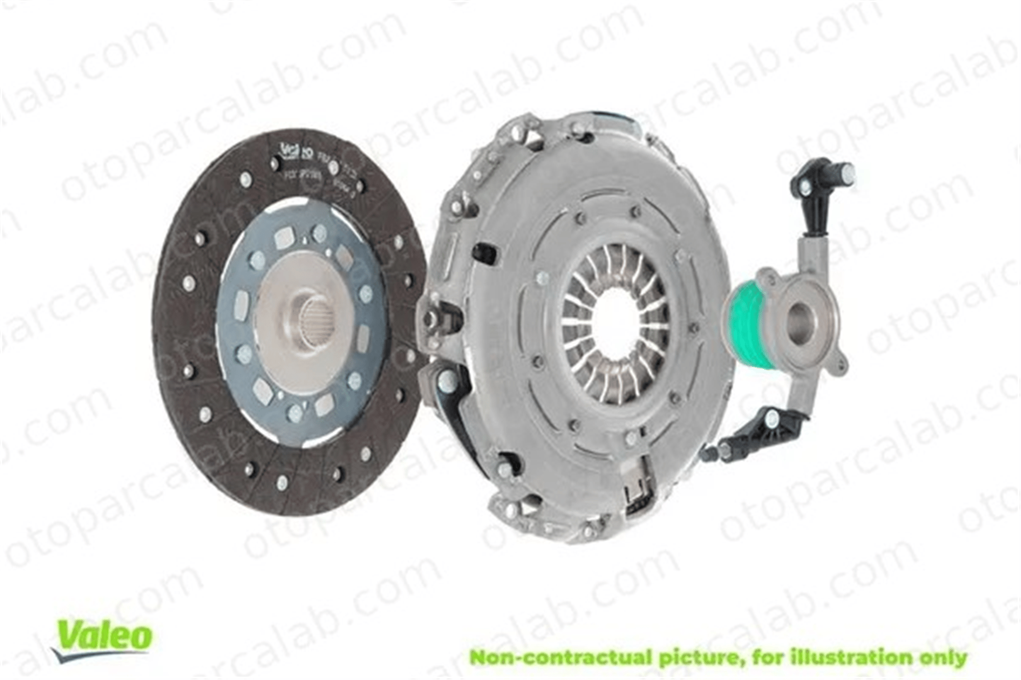 VALEO 834522 Debriyaj Seti RENAULT KANGOO / GRAND KANGOO II MEGANE IV Hatchback 302055487R 302053202R