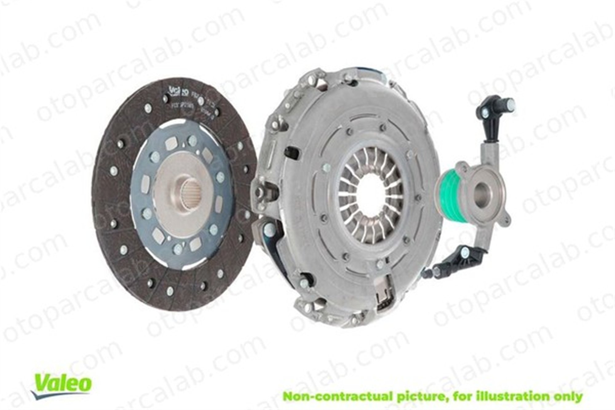 VALEO 834664 Debriyaj Seti MERCEDES-BENZ SLC SLK A0262501801