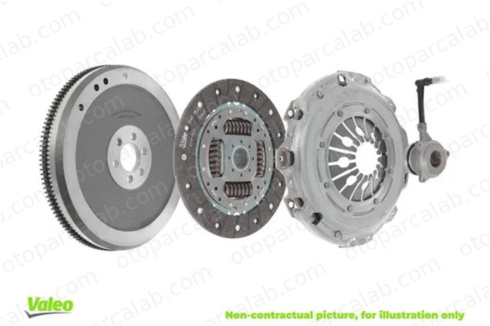 VALEO 845076 Debriyaj Seti OPEL ASTRA H ASTRA H GTC 6160250 55570194