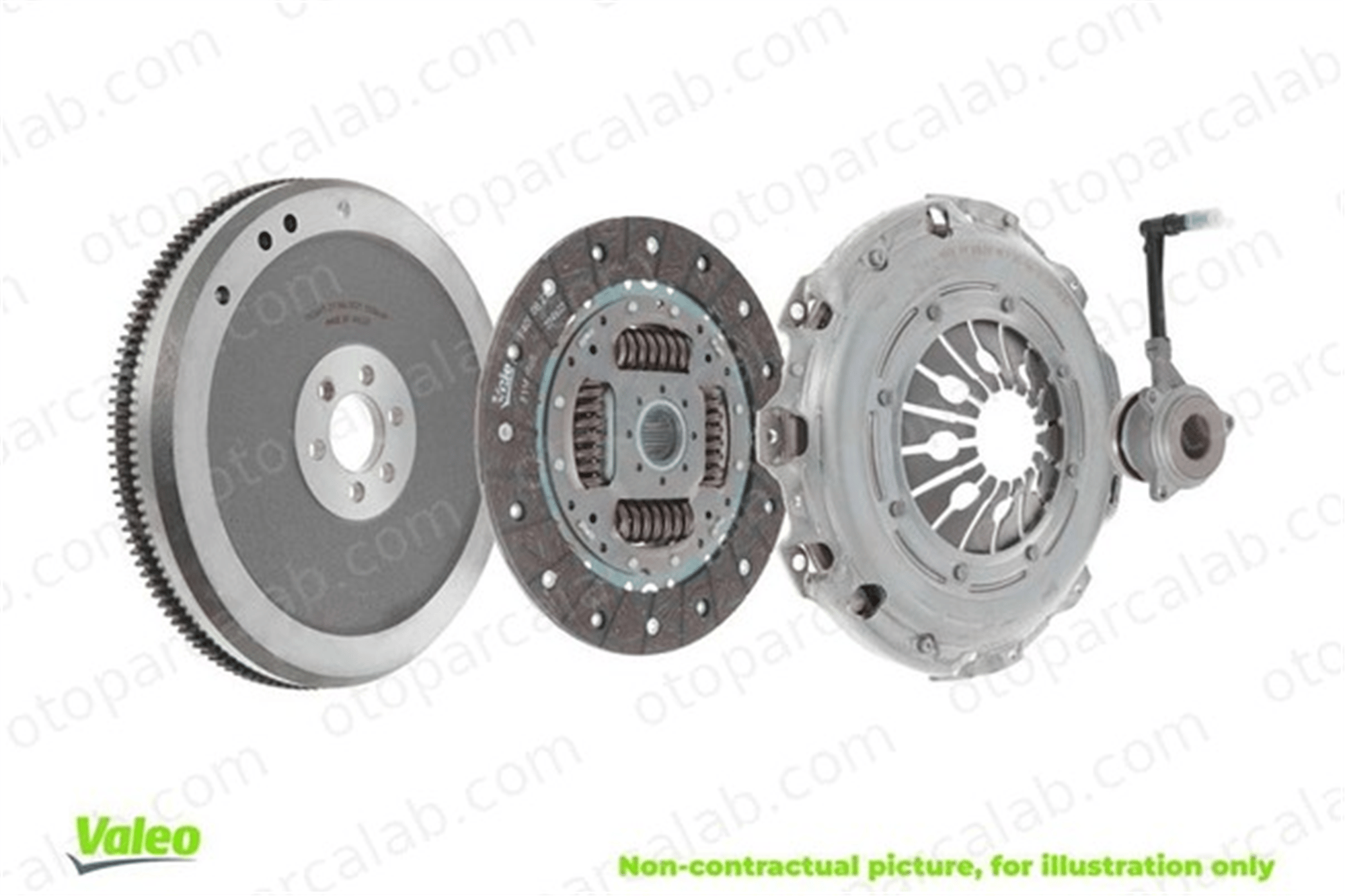 VALEO 845152 Debriyaj Seti RENAULT ESPACE IV LAGUNA II 77014759751 23109410R