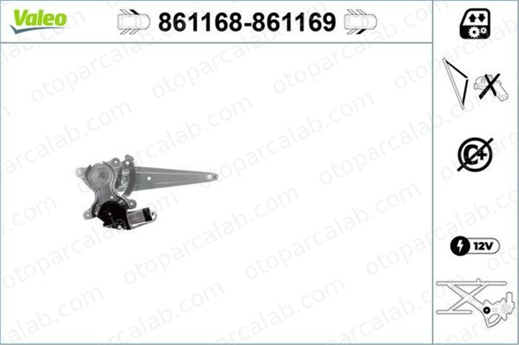 VALEO 861169 Cam Krikosu Ön Sağ DAIHATSU TERIOS CUORE VII 69801B4010 69803B4010
