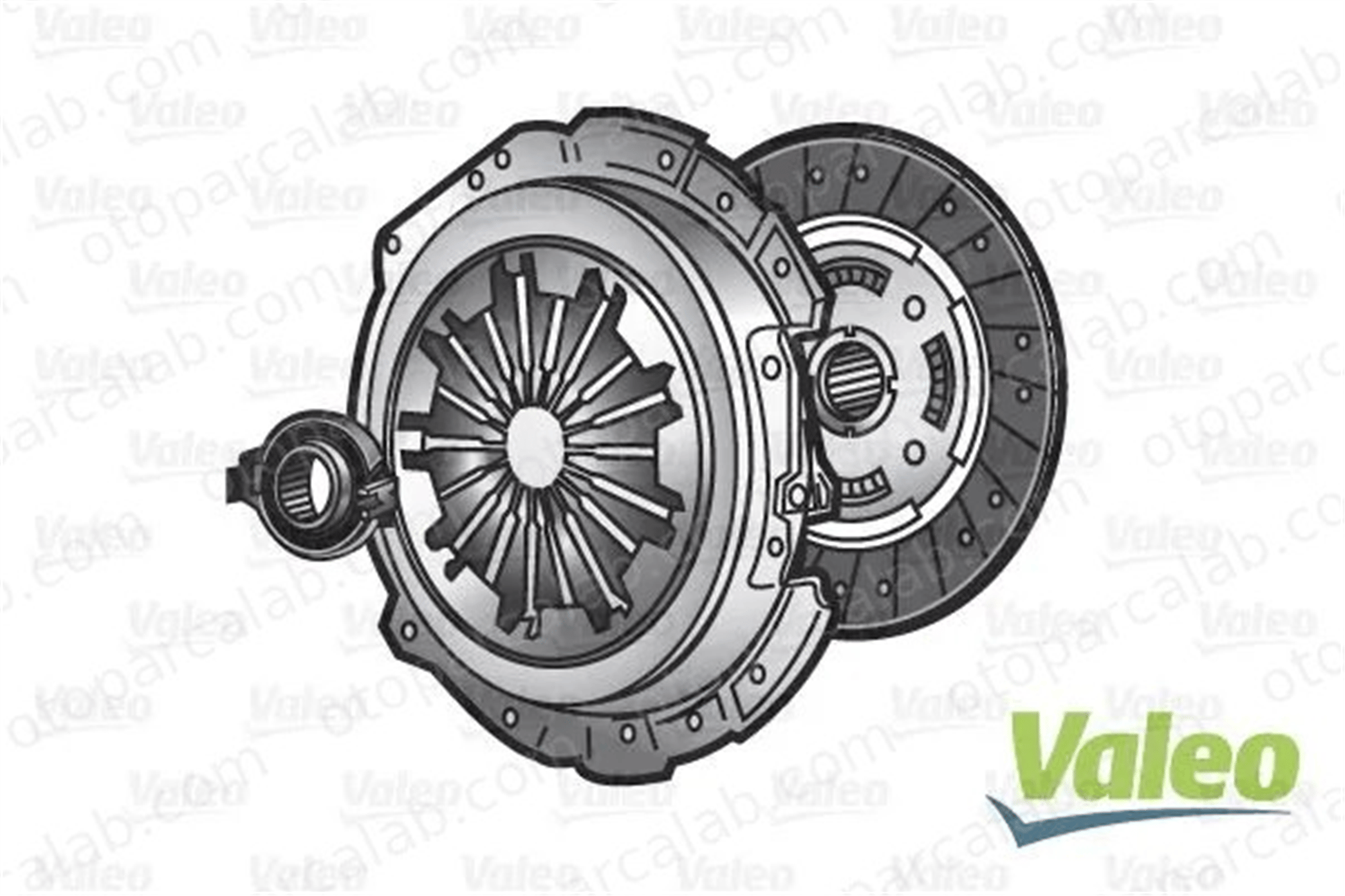 VALEO 877394 Debriyaj Seti VW CADDY ALLTRACK Kasa/büyük limuzin CADDY IV Kasa/büyük limuzin 3L141018Q 03L141018Q