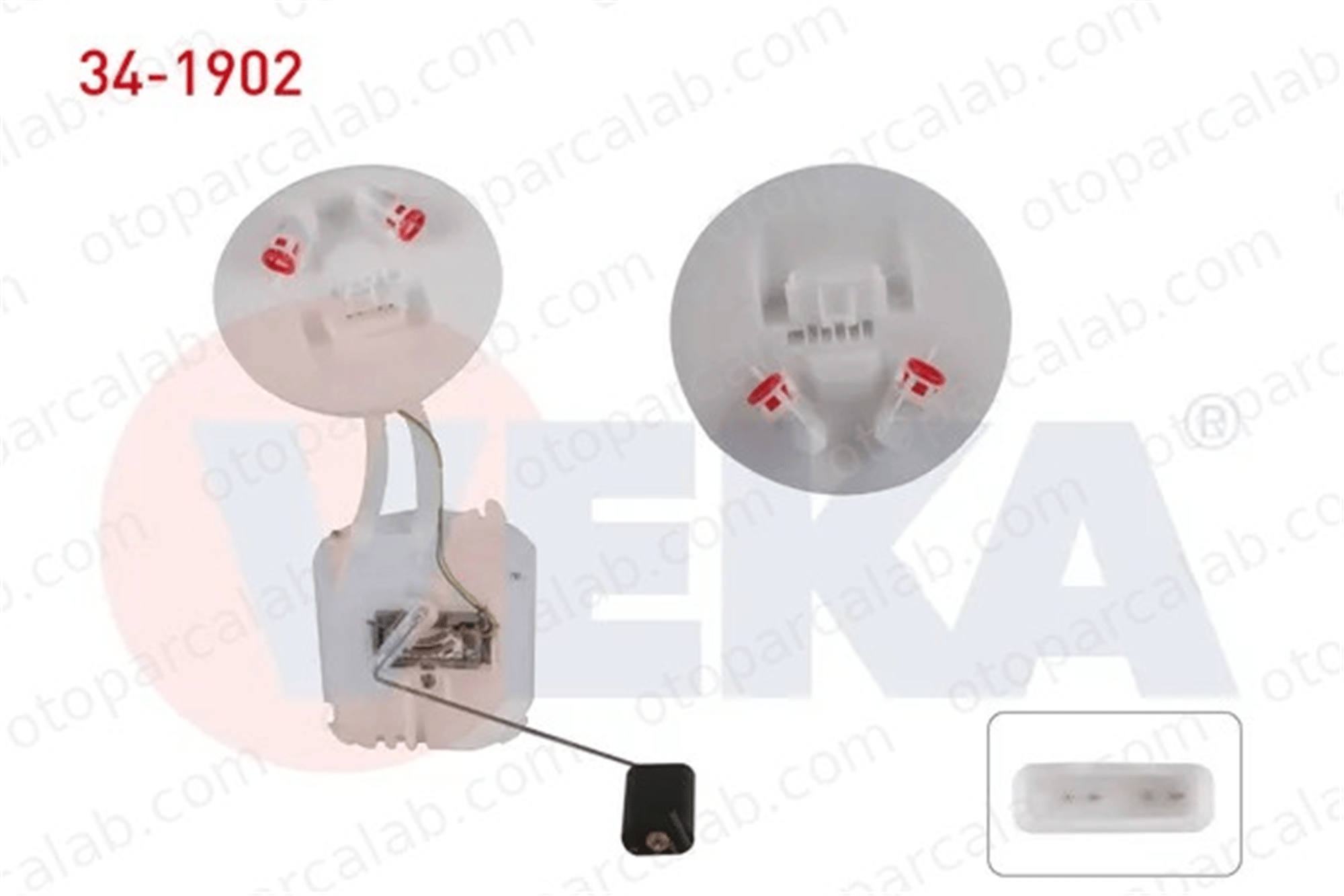 VEKA 34-1902 Depo Şamandırası FORD TOURNEO CONNECT TRANSIT CONNECT 1236790 1354274
