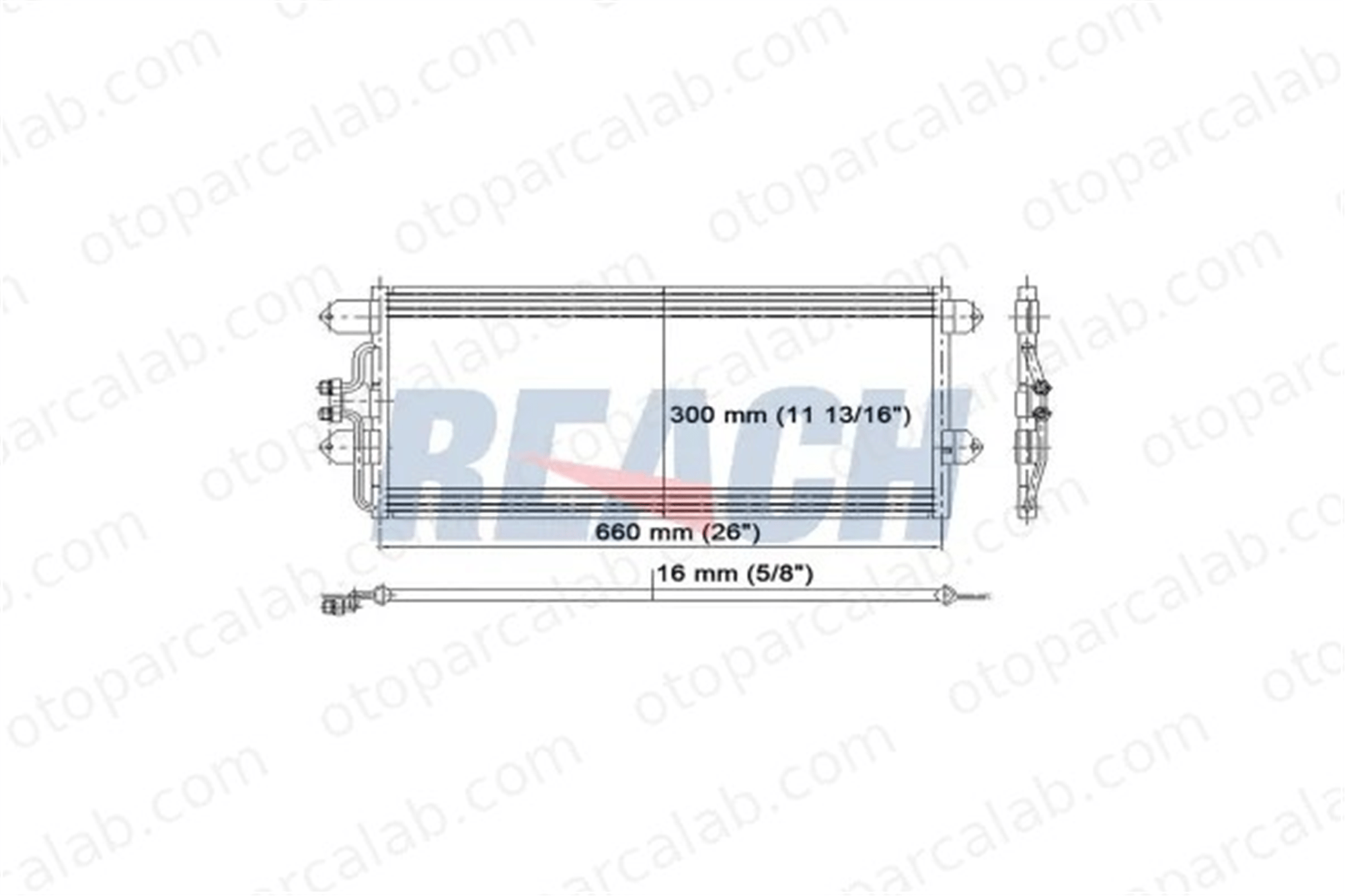 VEKA 43-4437 Klima Radyatörü VW TRANSPORTER T4 Minibüs/Otobüs TRANSPORTER T4 Platform şasi 701820413D 701820413