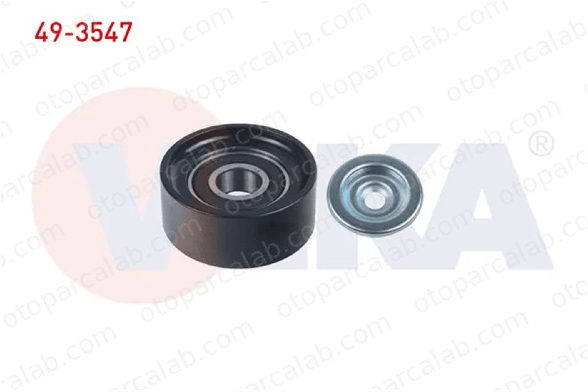 VEKA 49-3547 Vantilatör Kayış Gergi Rulmanı RENAULT SANDERO/STEPWAY I DACIA LOGAN MCV 119233042R 119238248R